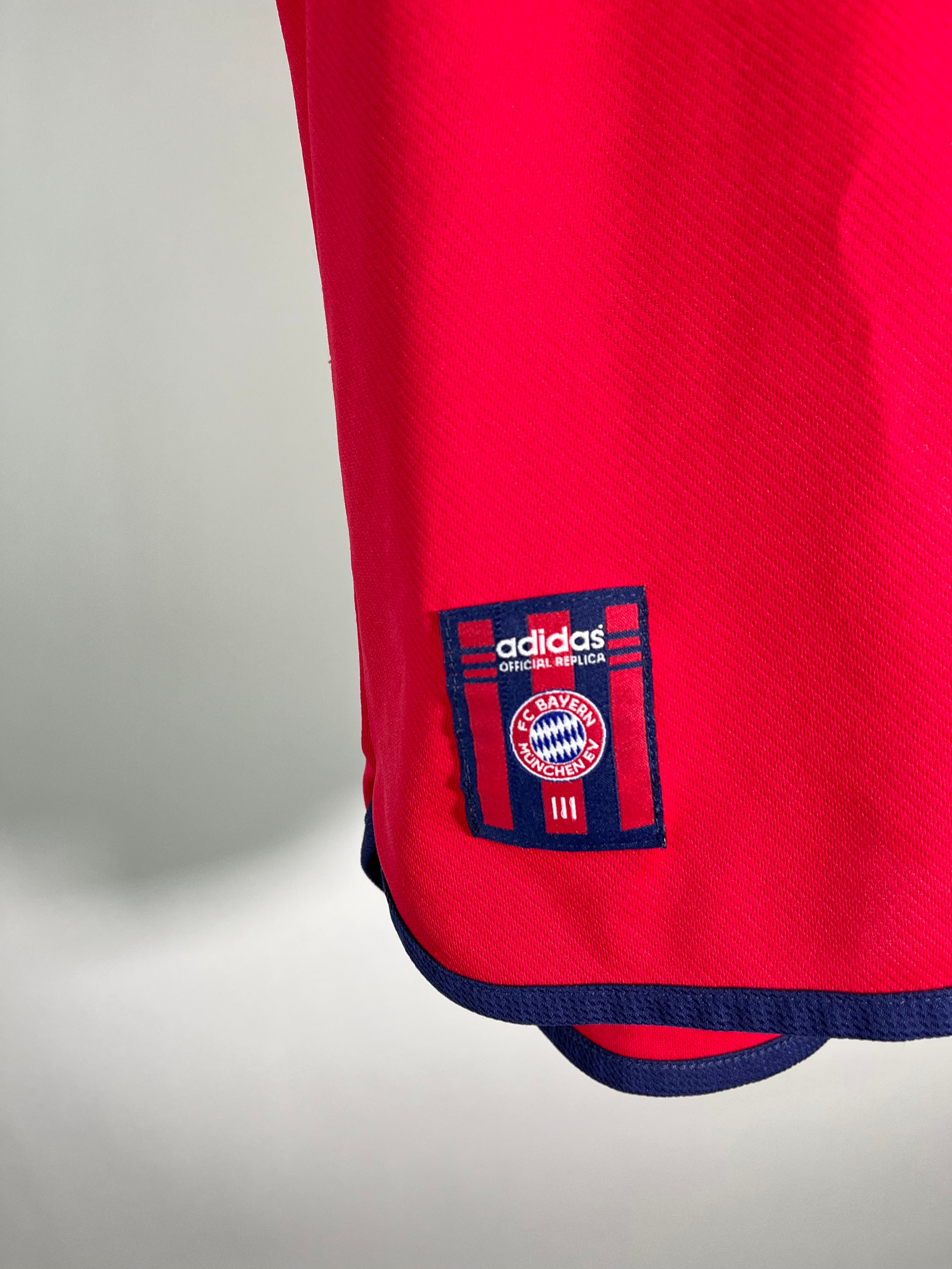 Jersey Bayern Munich Local 2000 2001 Mehmet Scholl (L Mujer)
