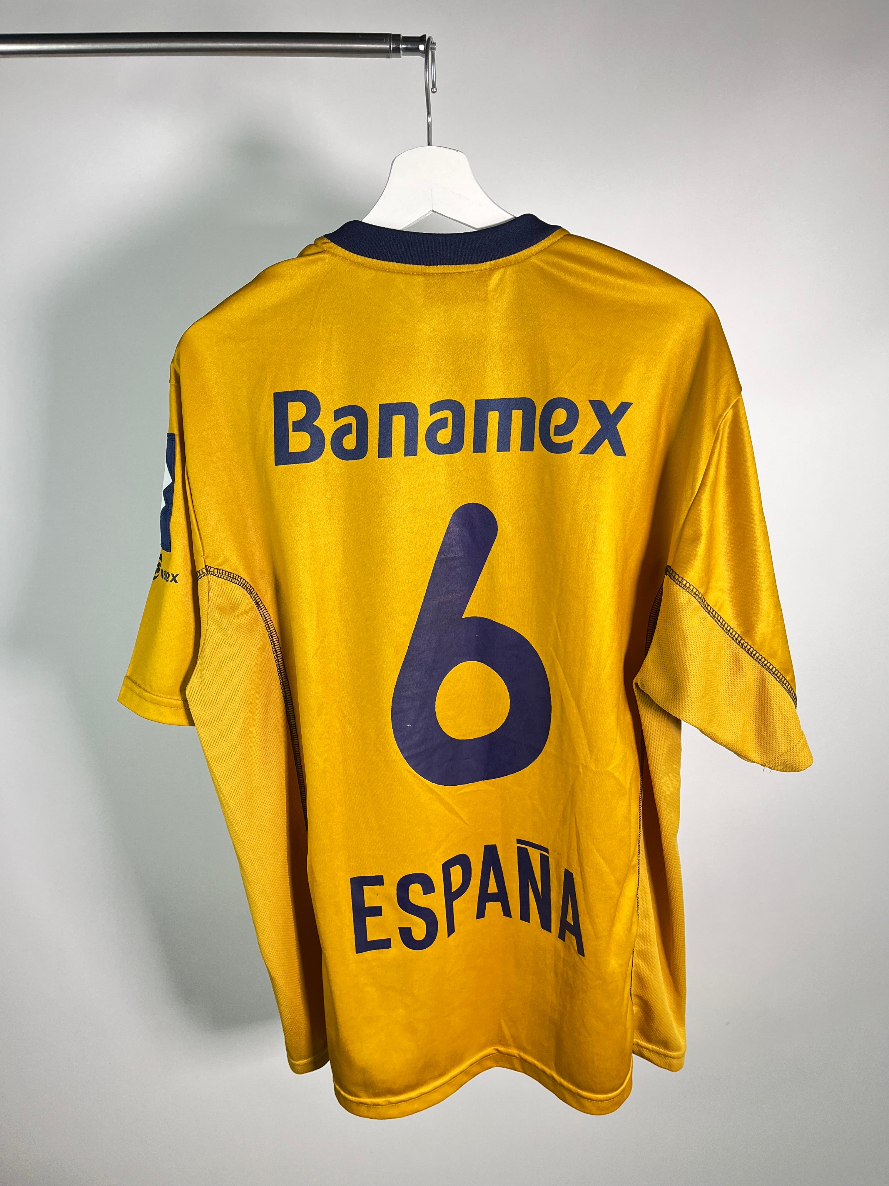 Jersey Pumas Local 2002 Match Worn Miguel España (L)