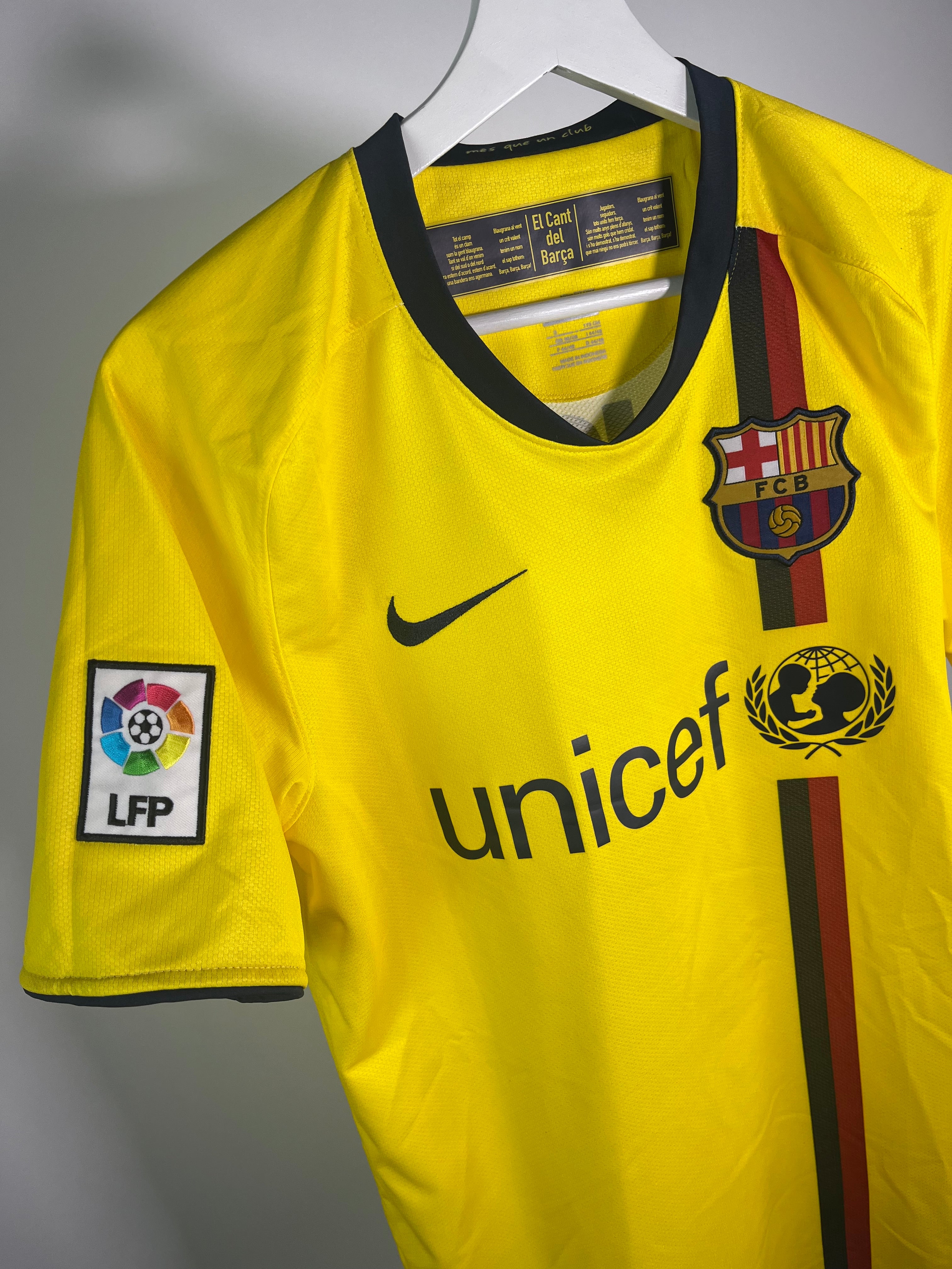 Jersey Barcelona Visita 2008 2009 Andrés Iniesta (S)