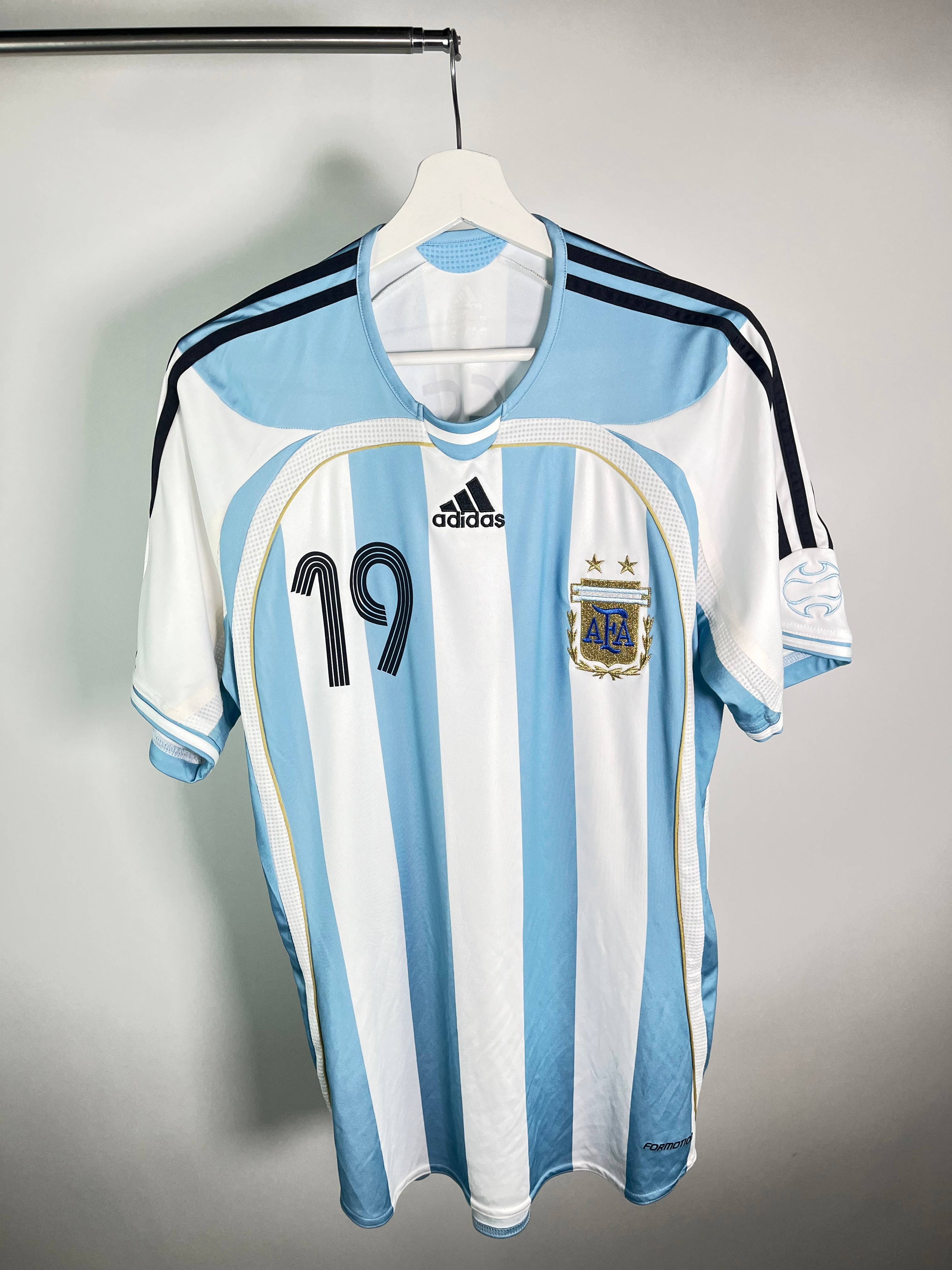 Jersey Argentina Local 2006 2007 Version Jugador Formotion Lionel Messi (M)