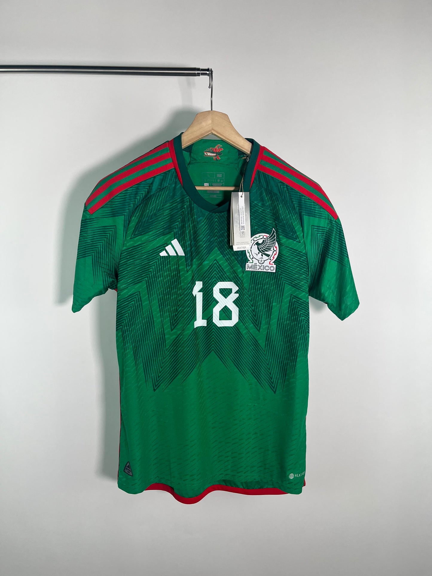 Jersey México Local 2022 2023 Versión Jugador *C/Etiquetas* Andrés Guardado (M)