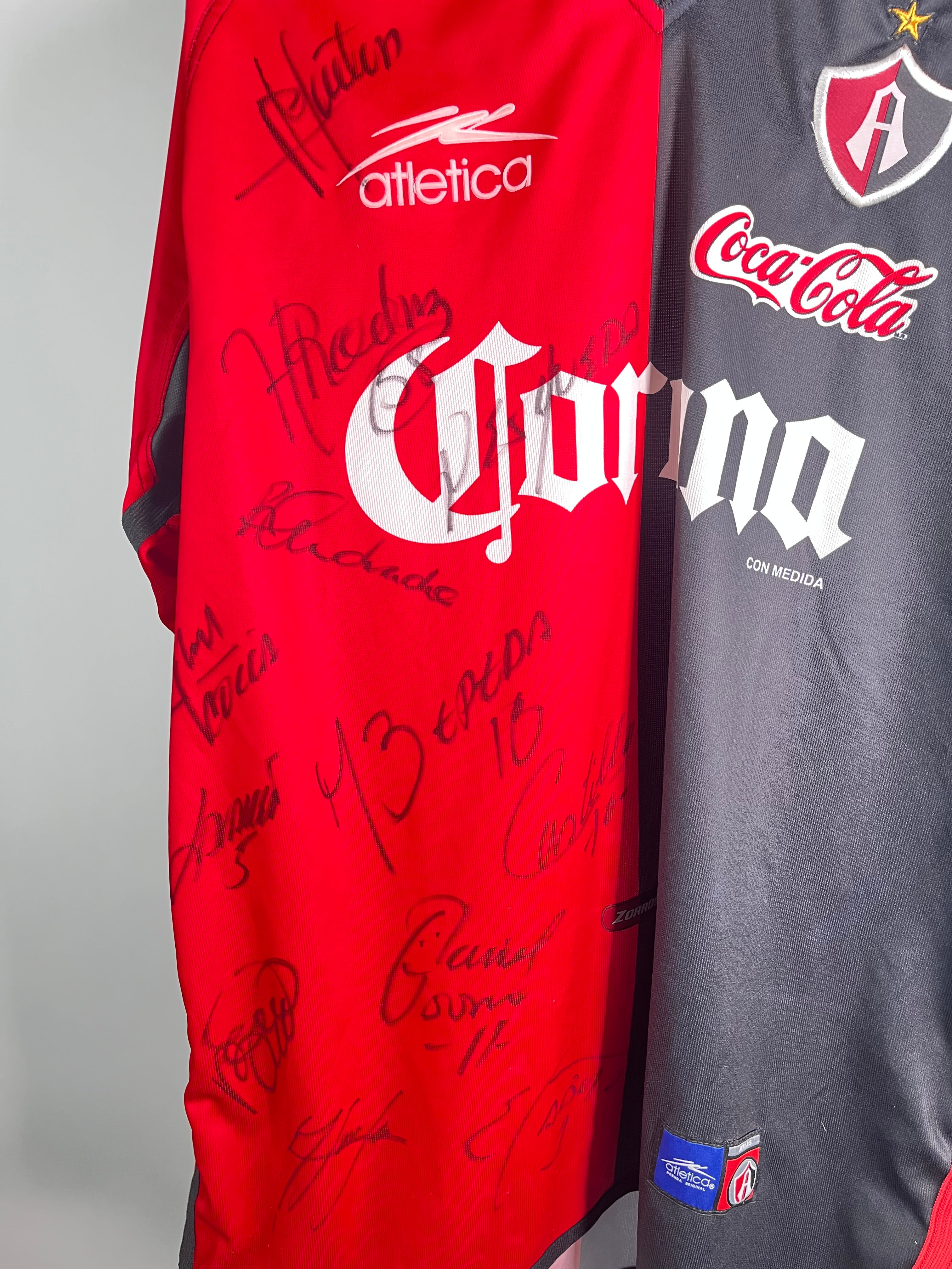 Jersey Atlas Local 2000 2001 Autografiado (L)