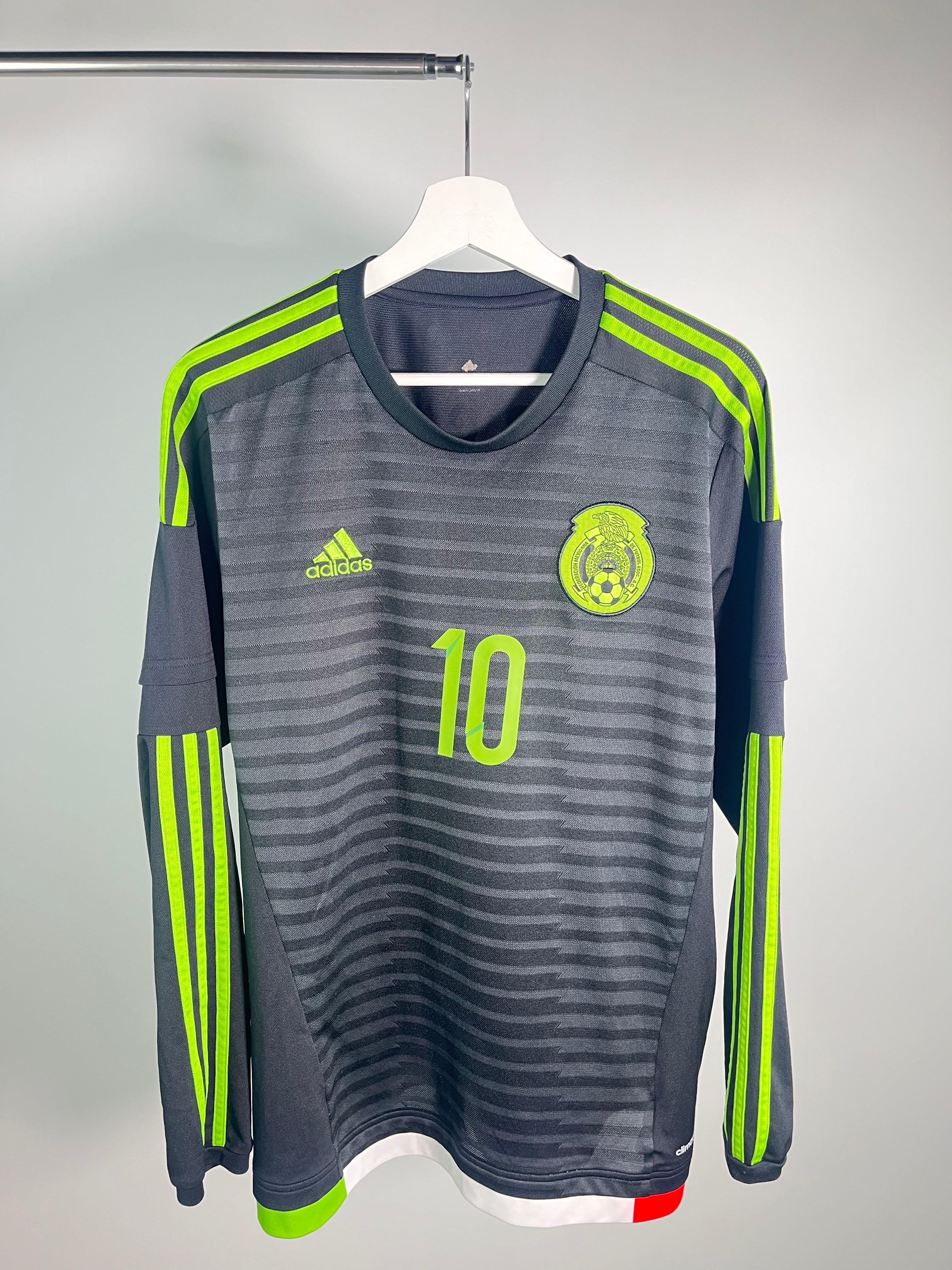 Jersey México Local 2015 2016 Manga Larga Giovanni Dos Santos (L)