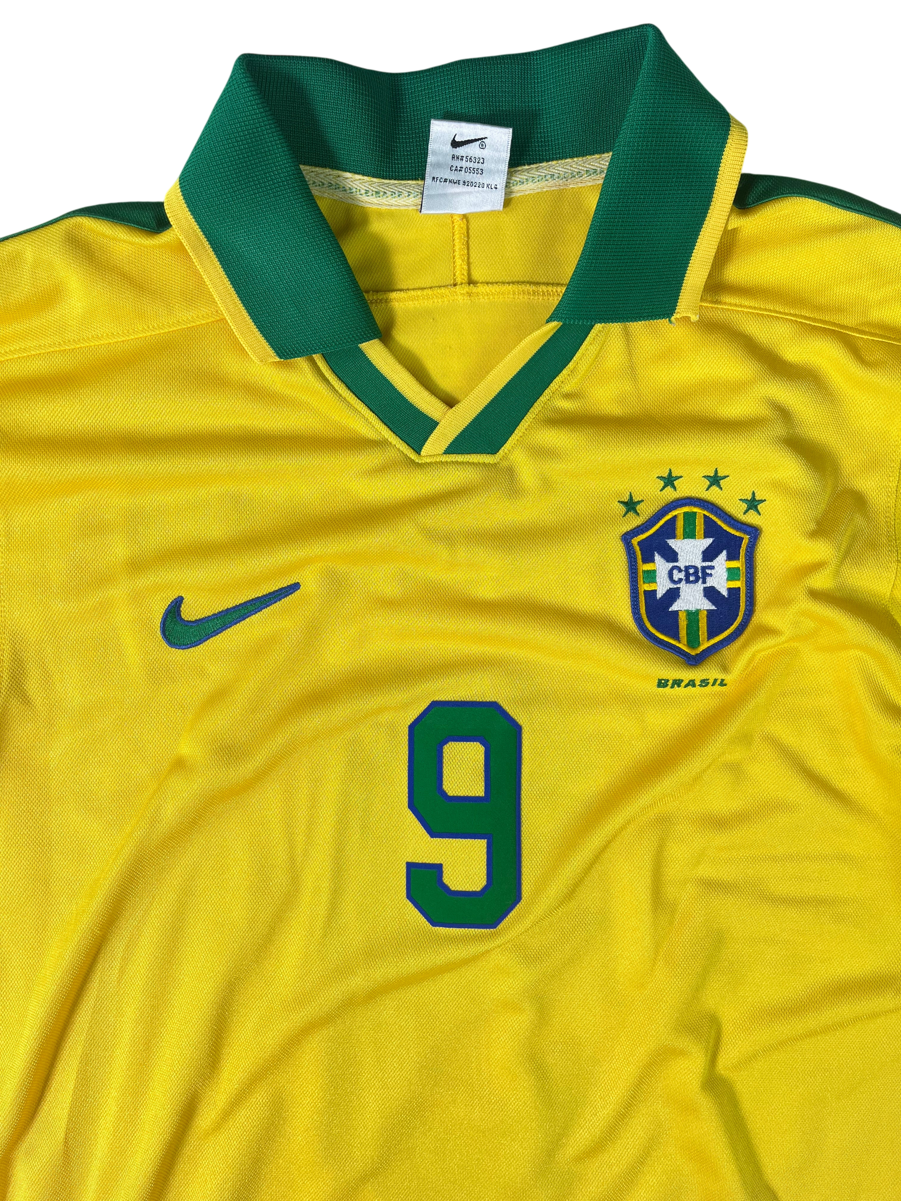 Jersey Brasil Local 1997 1998 Ronaldo Nazário (S)
