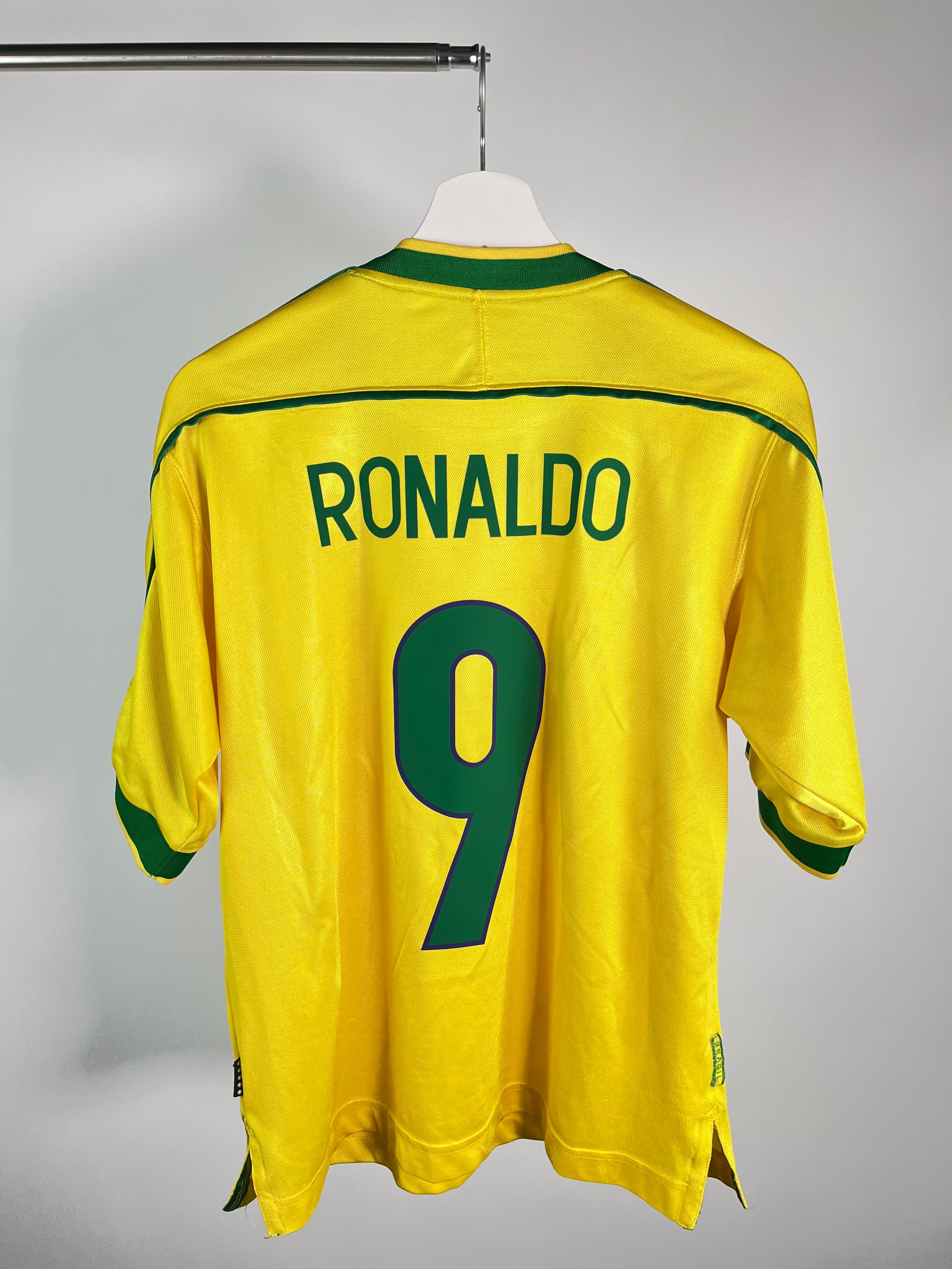 Jersey Brasil Local 1998 2000 Ronaldo Nazario (S)