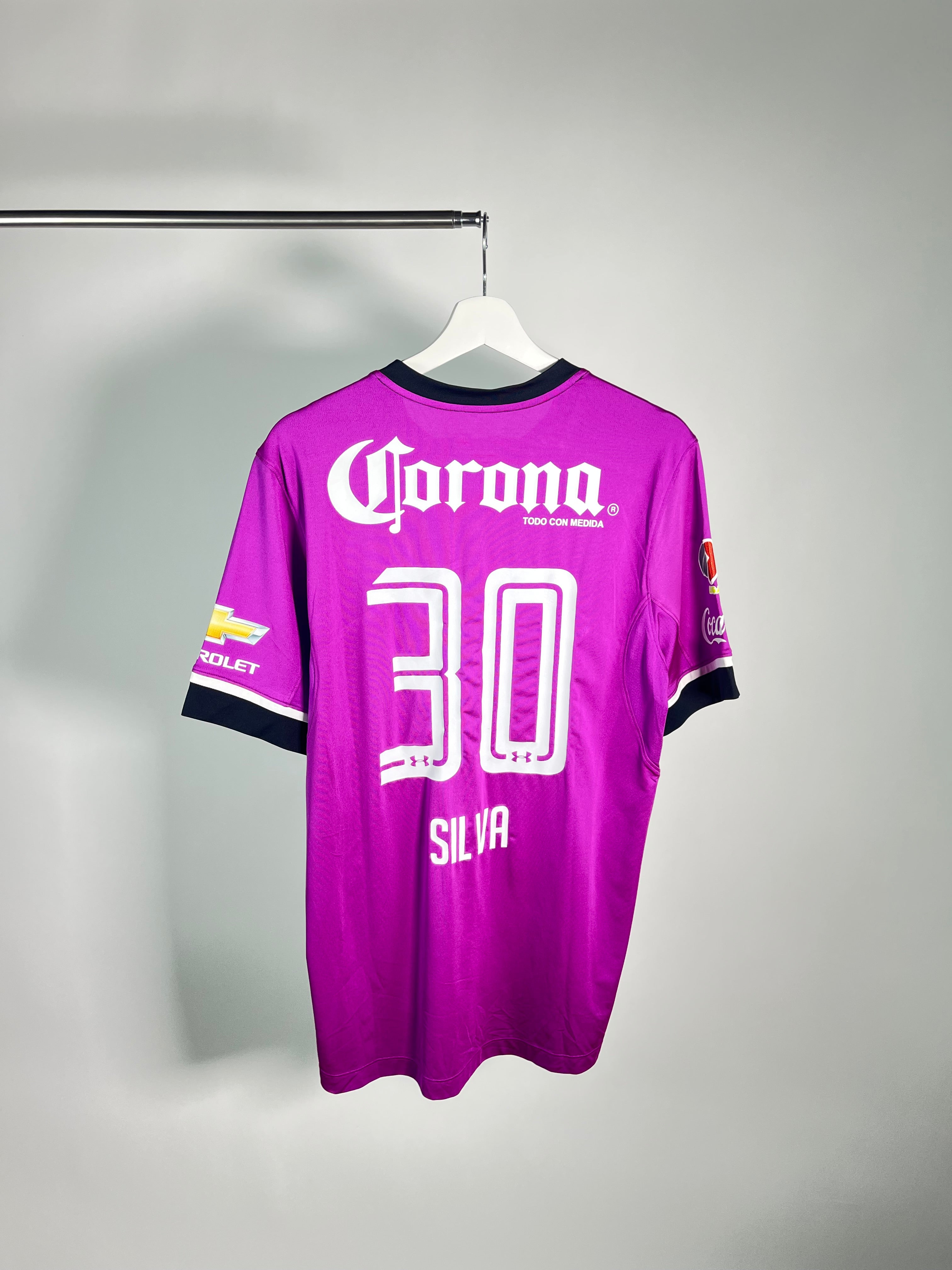Jersey Toluca Tercera 2015 2016 Utileria Jordan Silva (L)