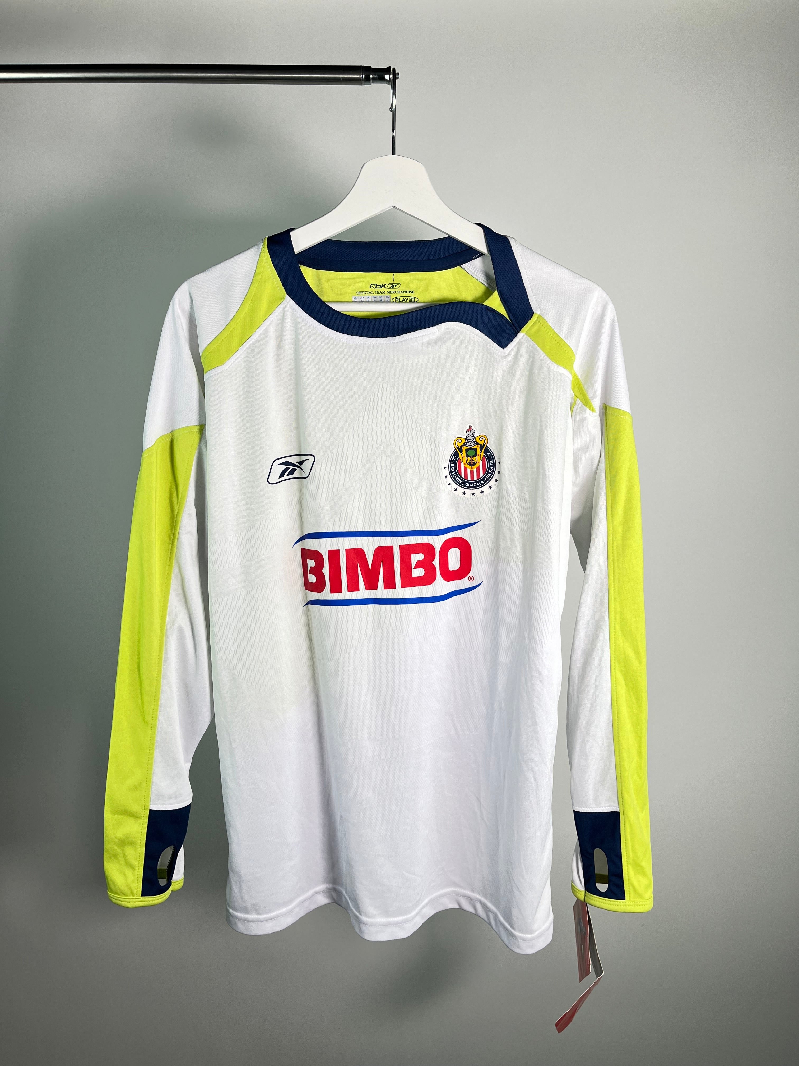 Jersey Chivas Visita 2007 2008 Manga Larga *C/Etiquetas* (M)