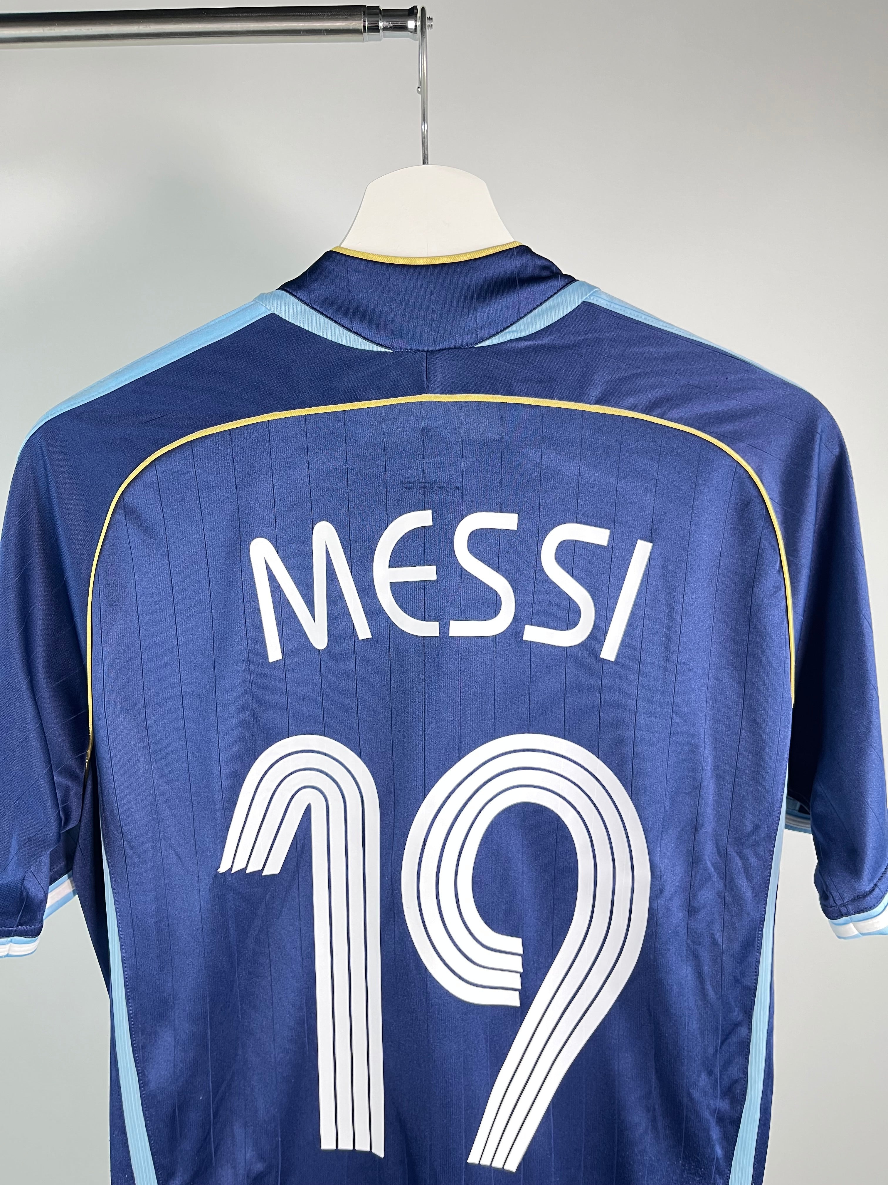 Jersey Argentina Visita 2006 2008 Lionel Messi (S)