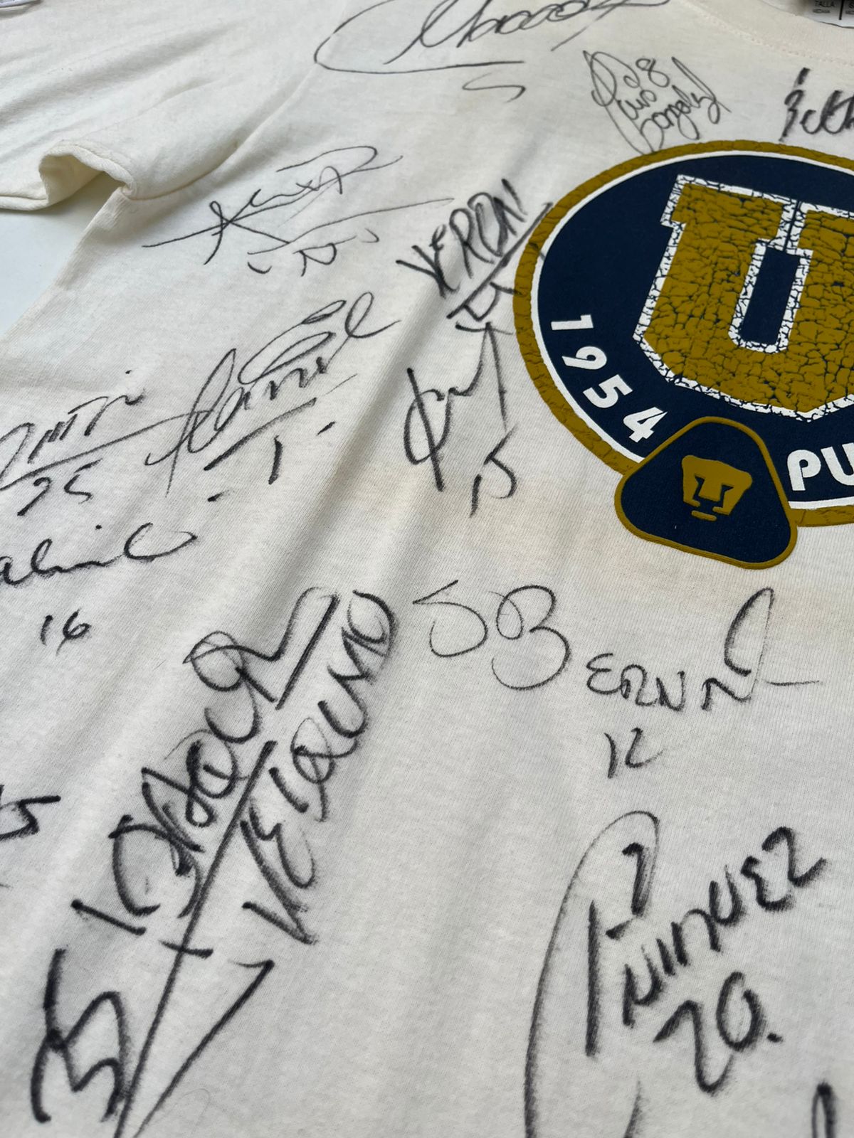 Jersey Pumas Entrenamiento 2004 Autografiada (M)