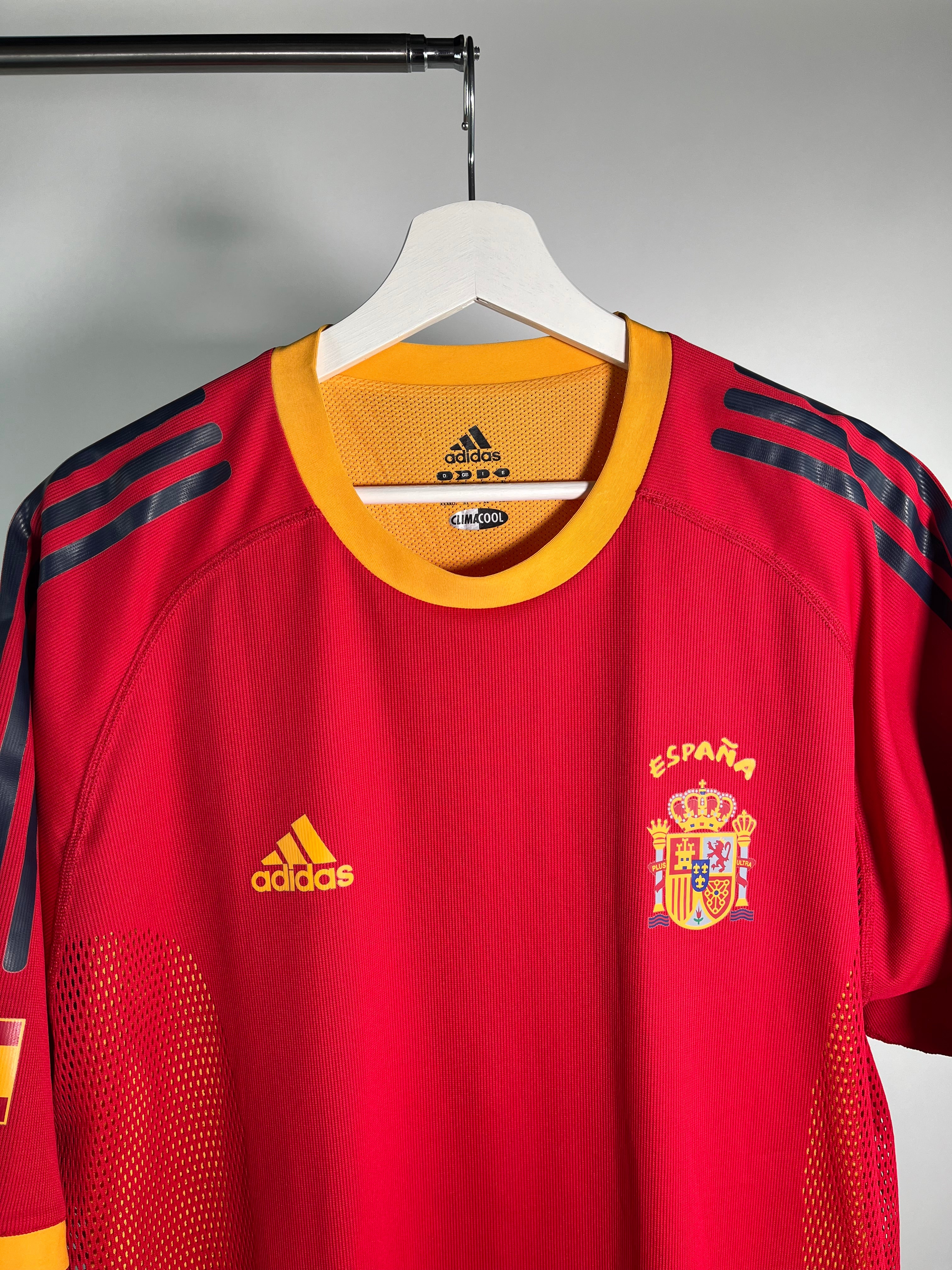 Jersey España Local 2002 2004 Versión Jugador (XL)