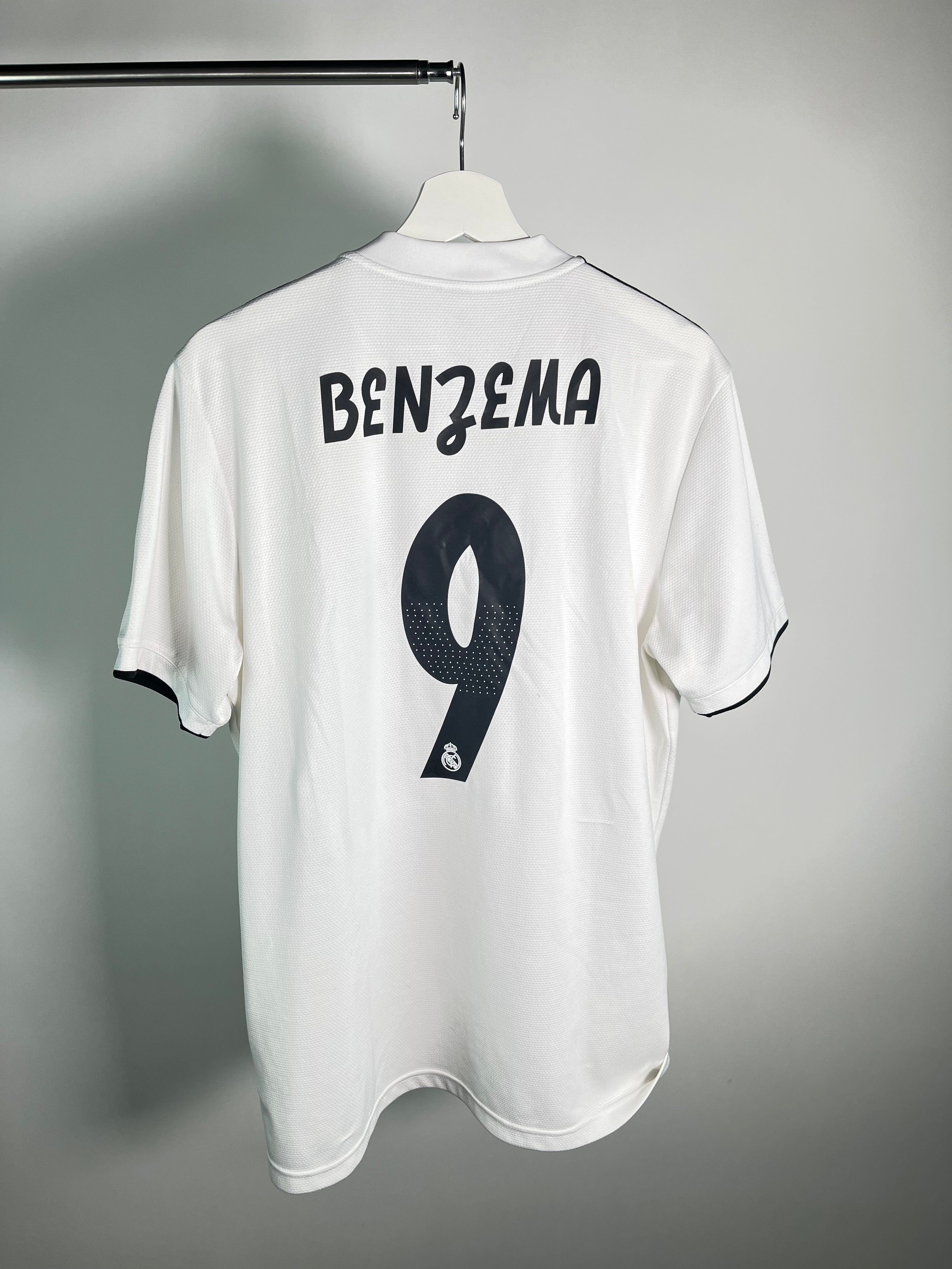Jersey Real Madrid Local 2018 2019 Karim Benzema (L)