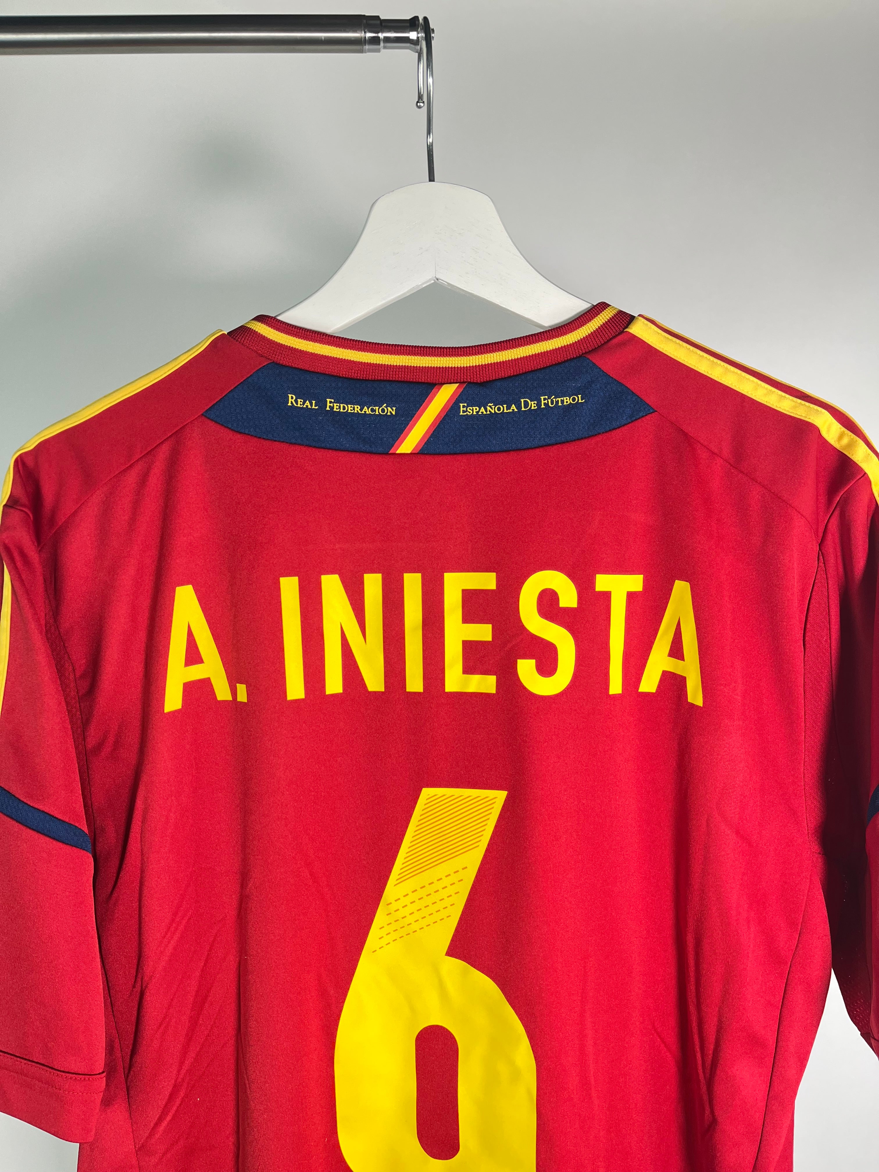 Jersey España Local 2012 2013 Andrés Iniesta (L)