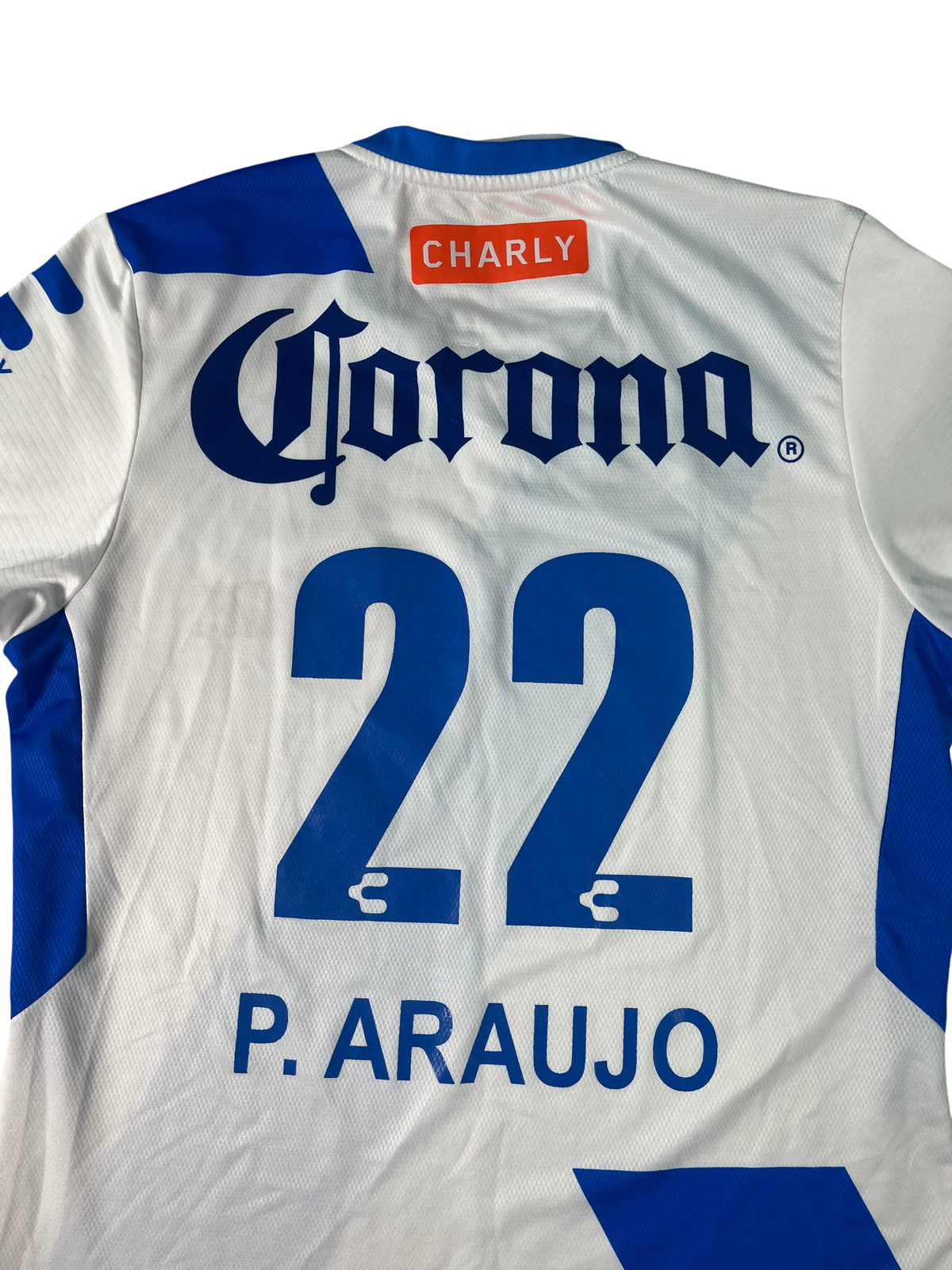 Jersey Puebla Local 2015 2016 Utilería Patricio Araujo (M)