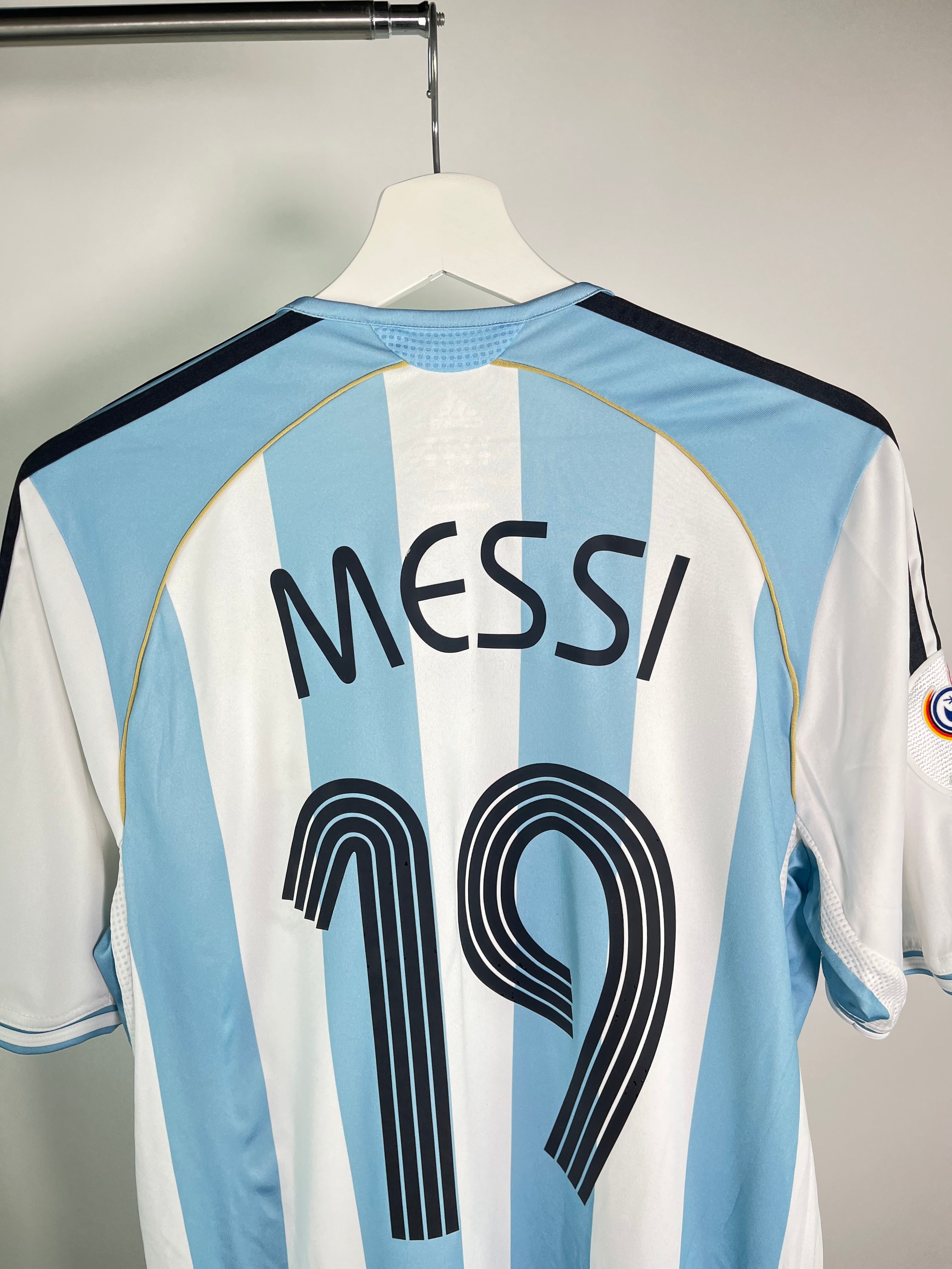 Jersey Argentina Local 2006 2007 Version Jugador Formotion Lionel Messi (M)