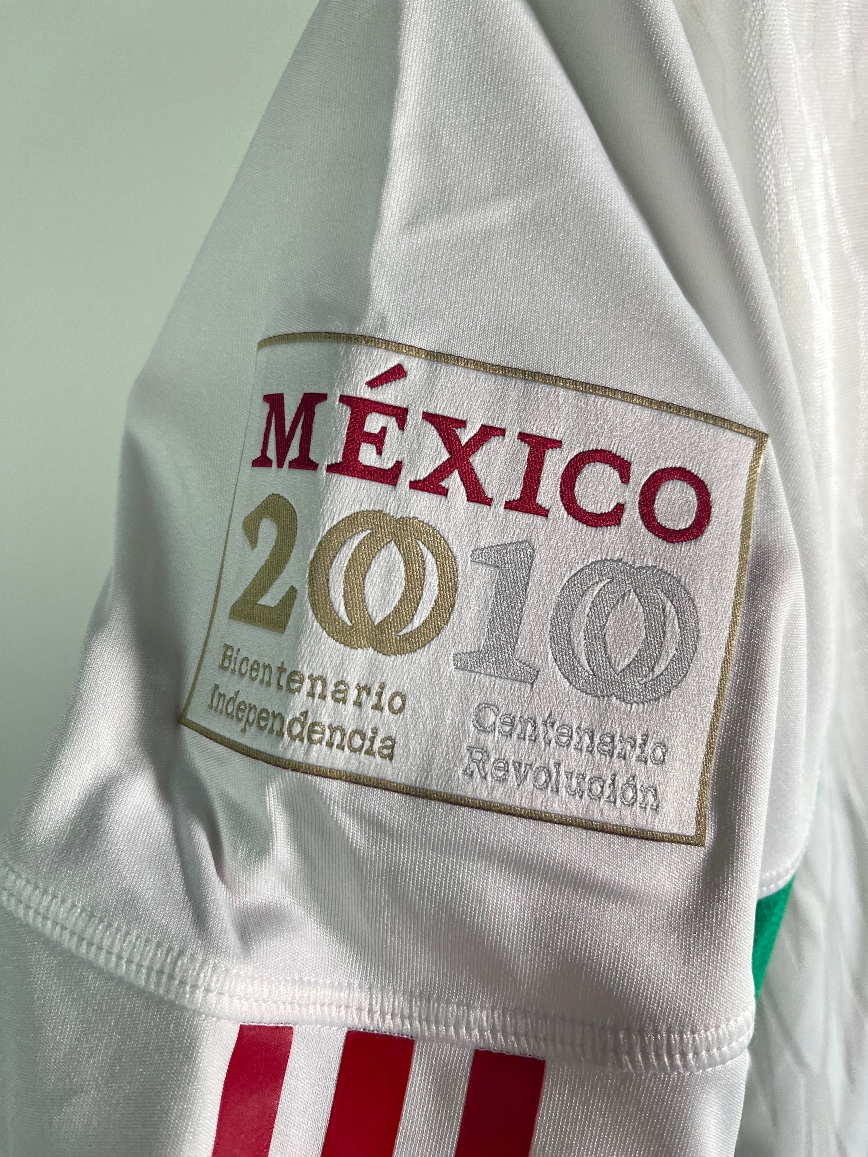 Jersey México Especial Bicentenario 2010 Versión Jugador *Foliado (3792/10000)* (L)