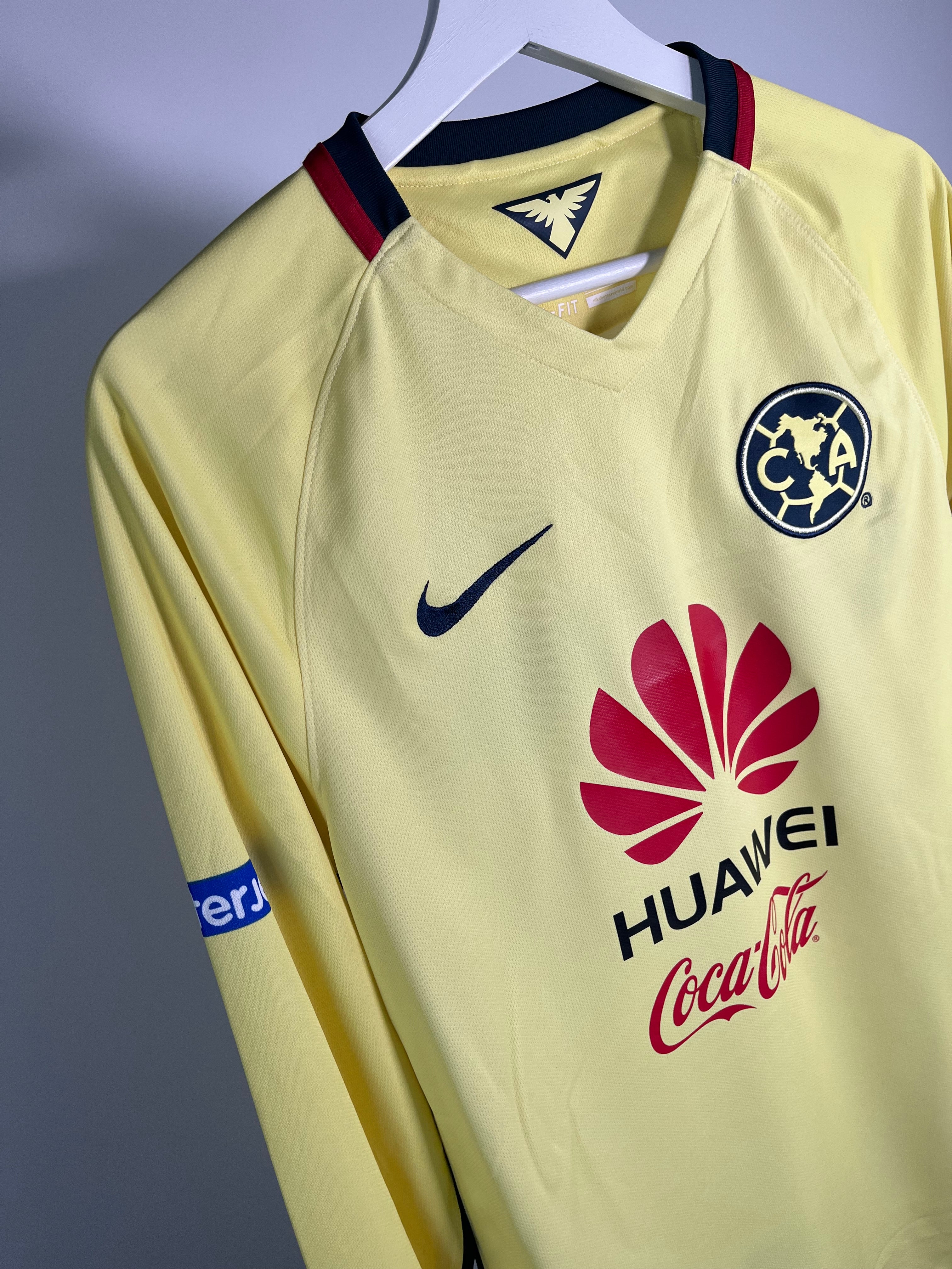 Jersey Club América Local 2015 2016 Manga Larga *Despedida* Cuauhtémoc Blanco (S)