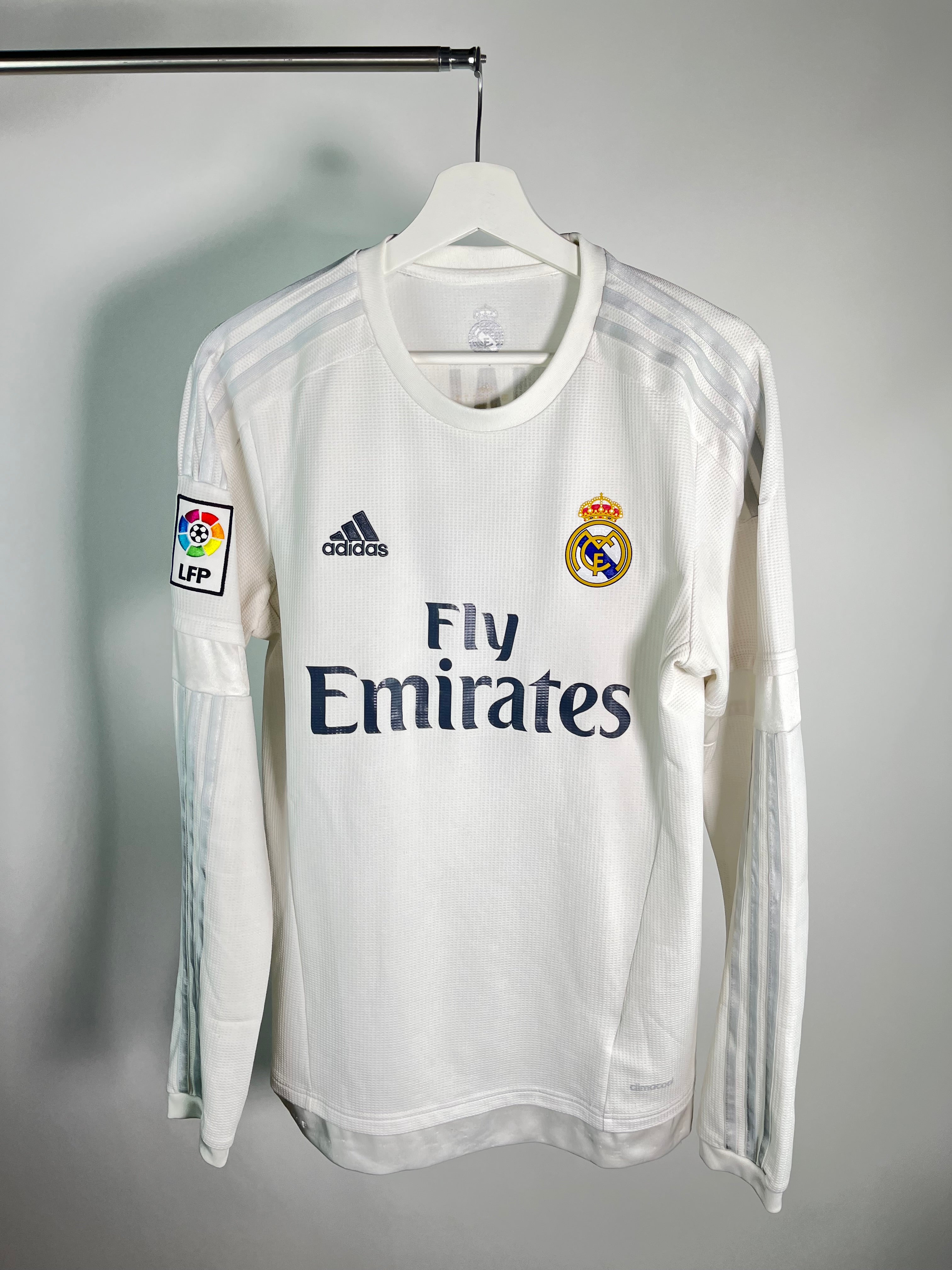 Jersey Real Madrid Local 2015 2016 Manga Larga Cristiano Ronaldo (M)
