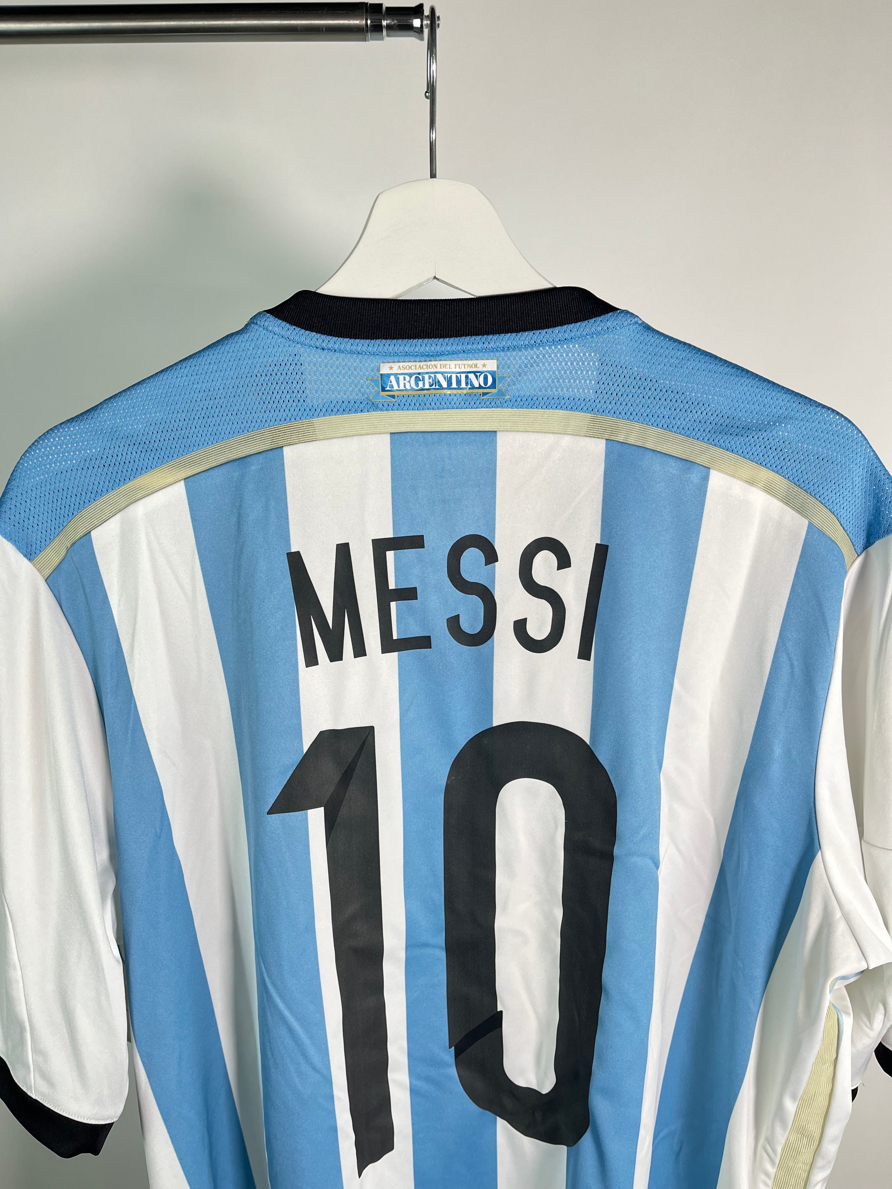 Jersey Argentina Local 2014 2015 *Mundial Brasil* Lionel Messi (XL)