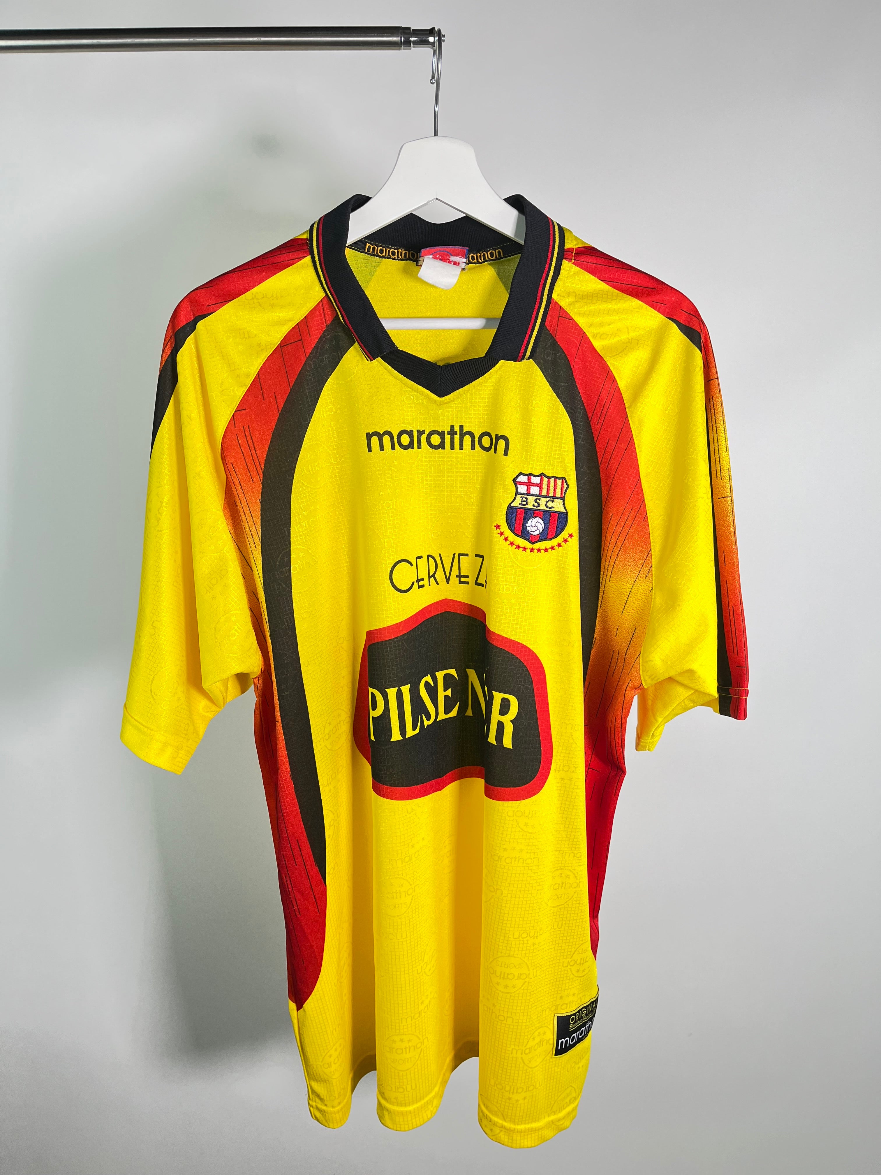 Jersey Barcelona de Guayaquil Local 2001 2002 (XL)