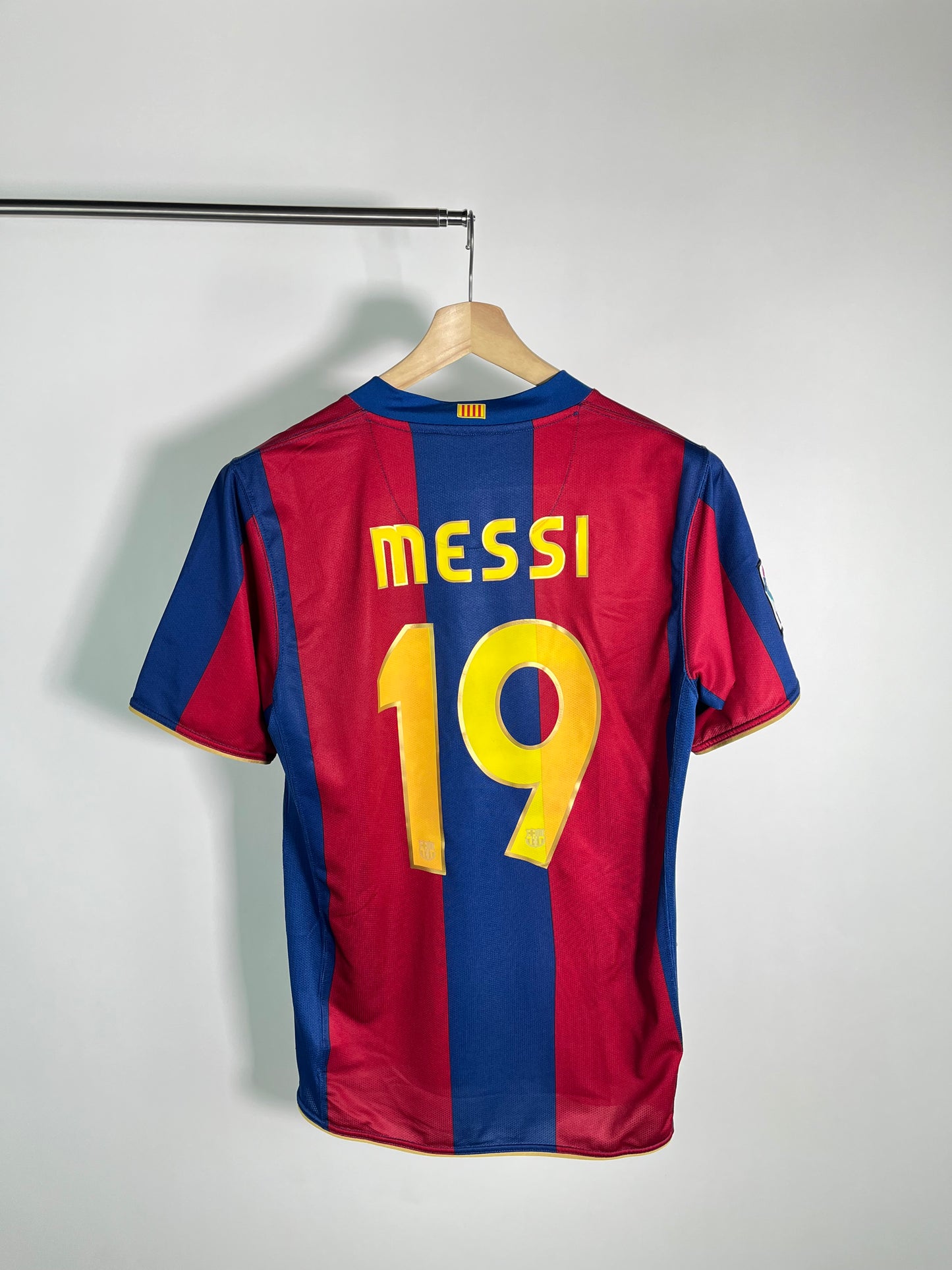 Jersey Barcelona Local 2007 2008 Lionel Messi (M)