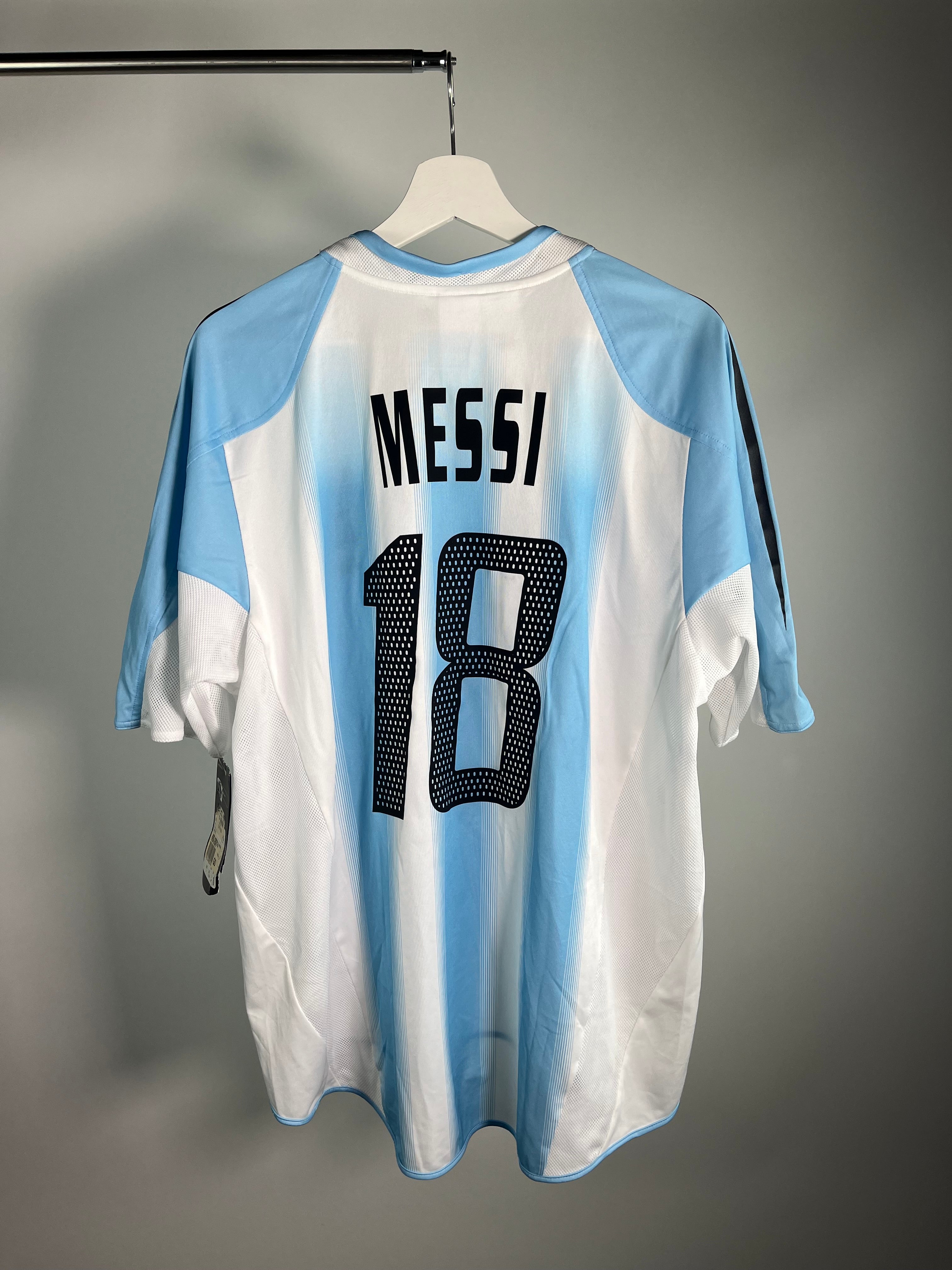 Jersey Argentina Local 2004 2006 Lionel Messi *C/Etiquetas* (L)