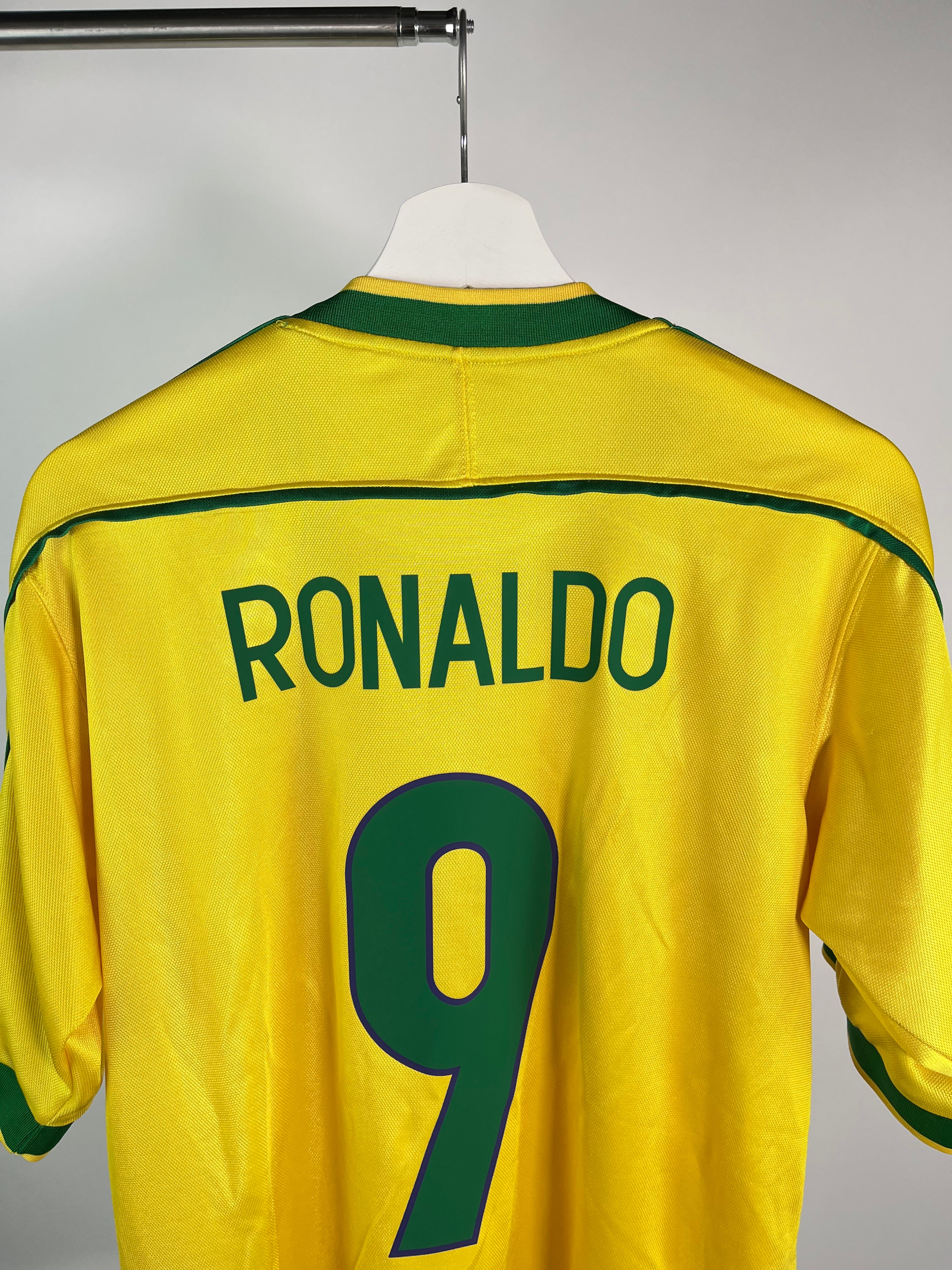 Jersey Brasil Local 1998 2000 Ronaldo Nazario (S)