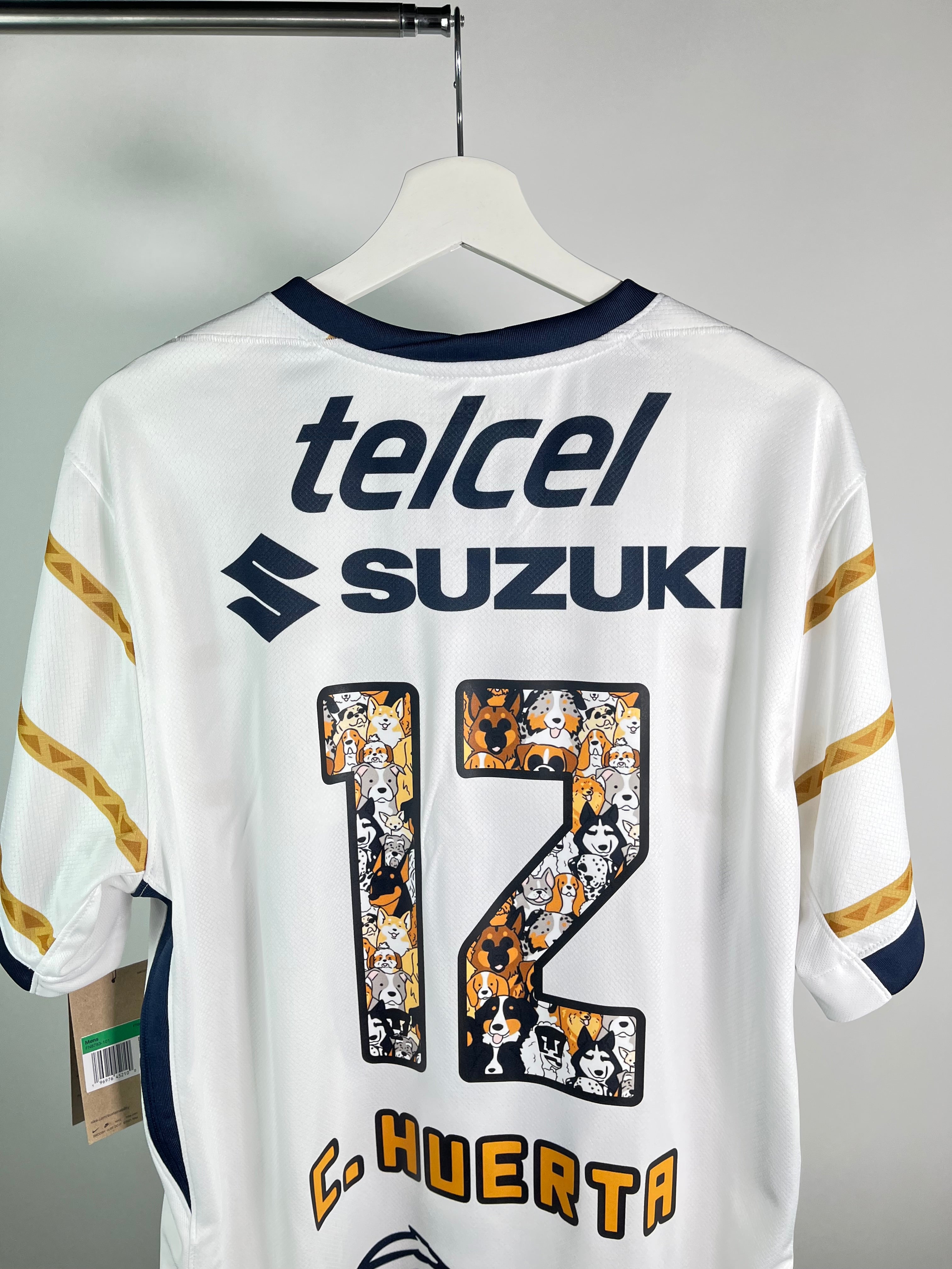 Jersey Pumas Local 2024 2025 César “Chino” Huerta *C/Etiquetas* (XL)