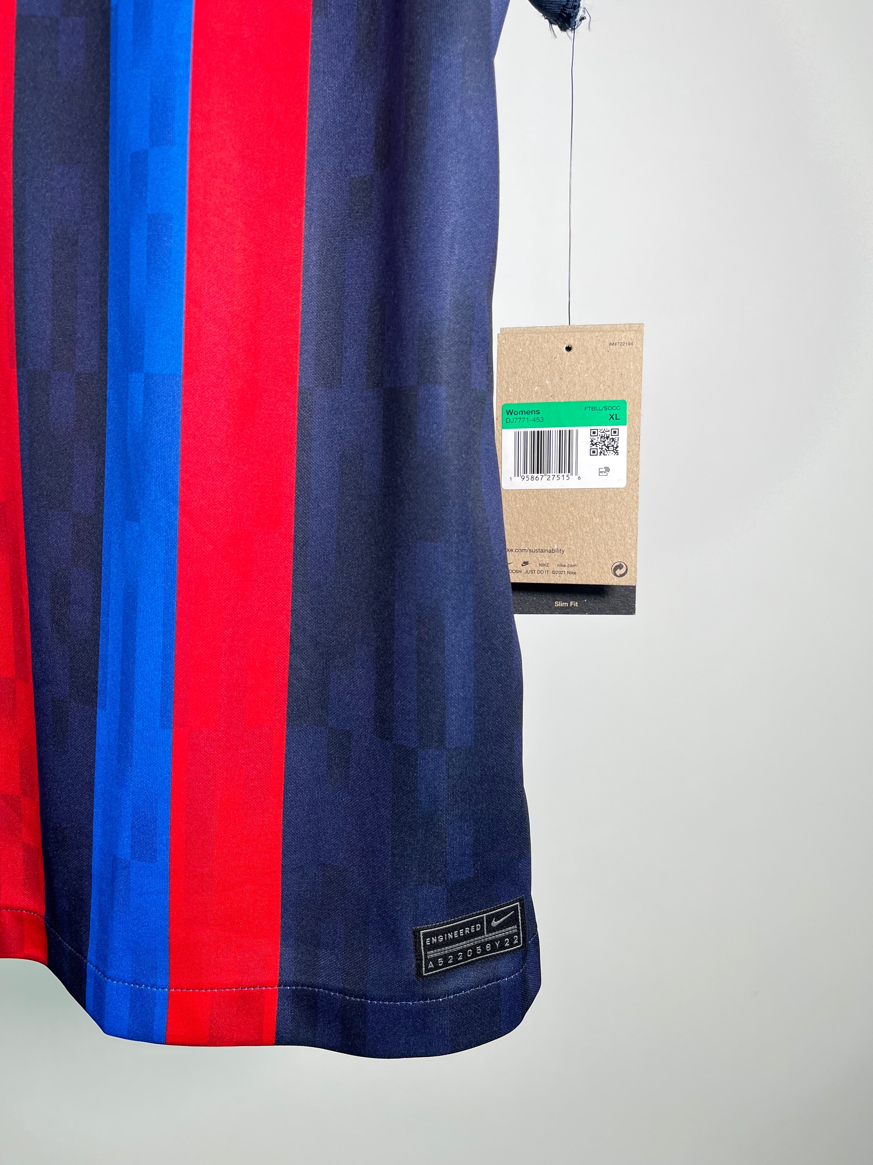 Jersey Barcelona Local 2022 2023 *C/Etiquetas* (XL Mujer)