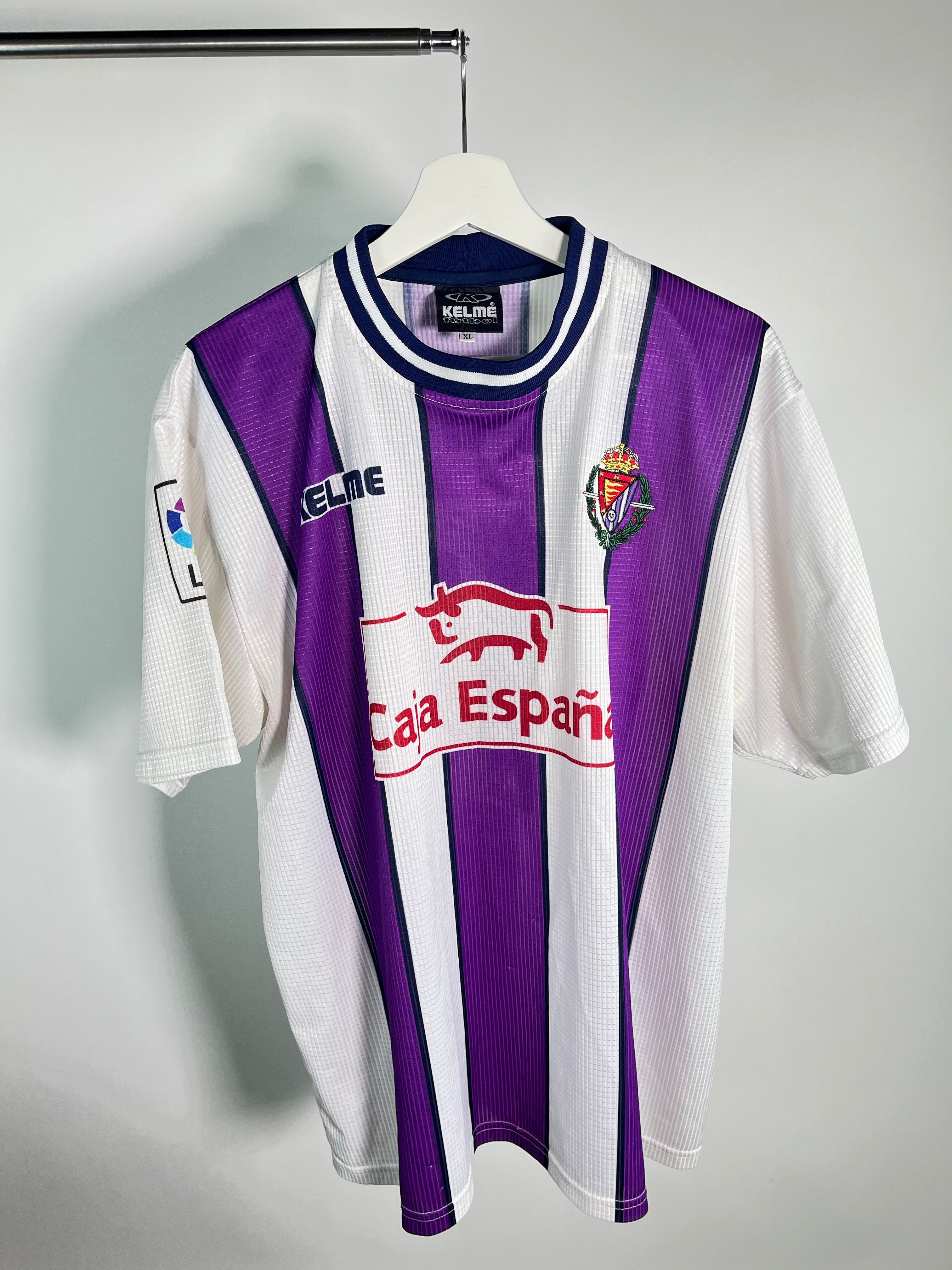 Jersey Real Valladolid Local 1999 2000 Cuauhtémoc Blanco (XL)