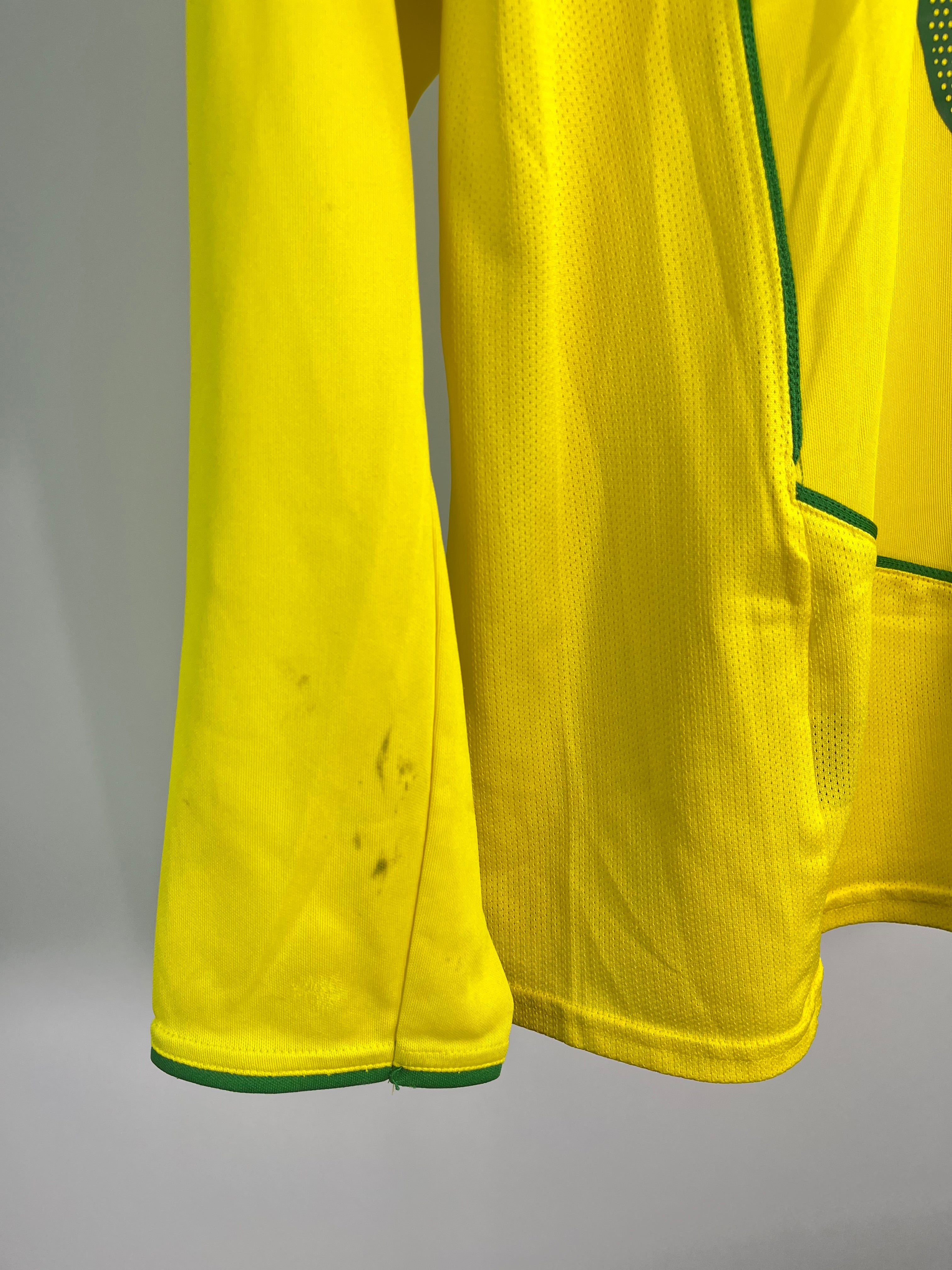 Jersey Brasil Local 2004 2006 Manga Larga Kaká (M)