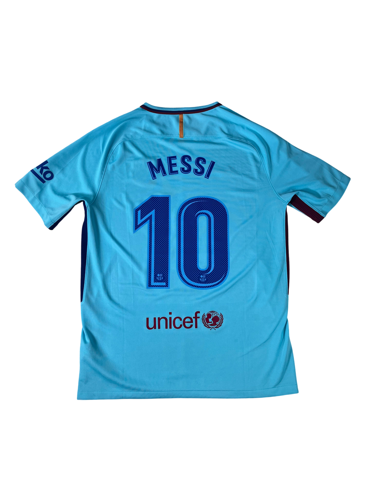 Jersey Barcelona Visita 2017 2018 Lionel Messi (L)