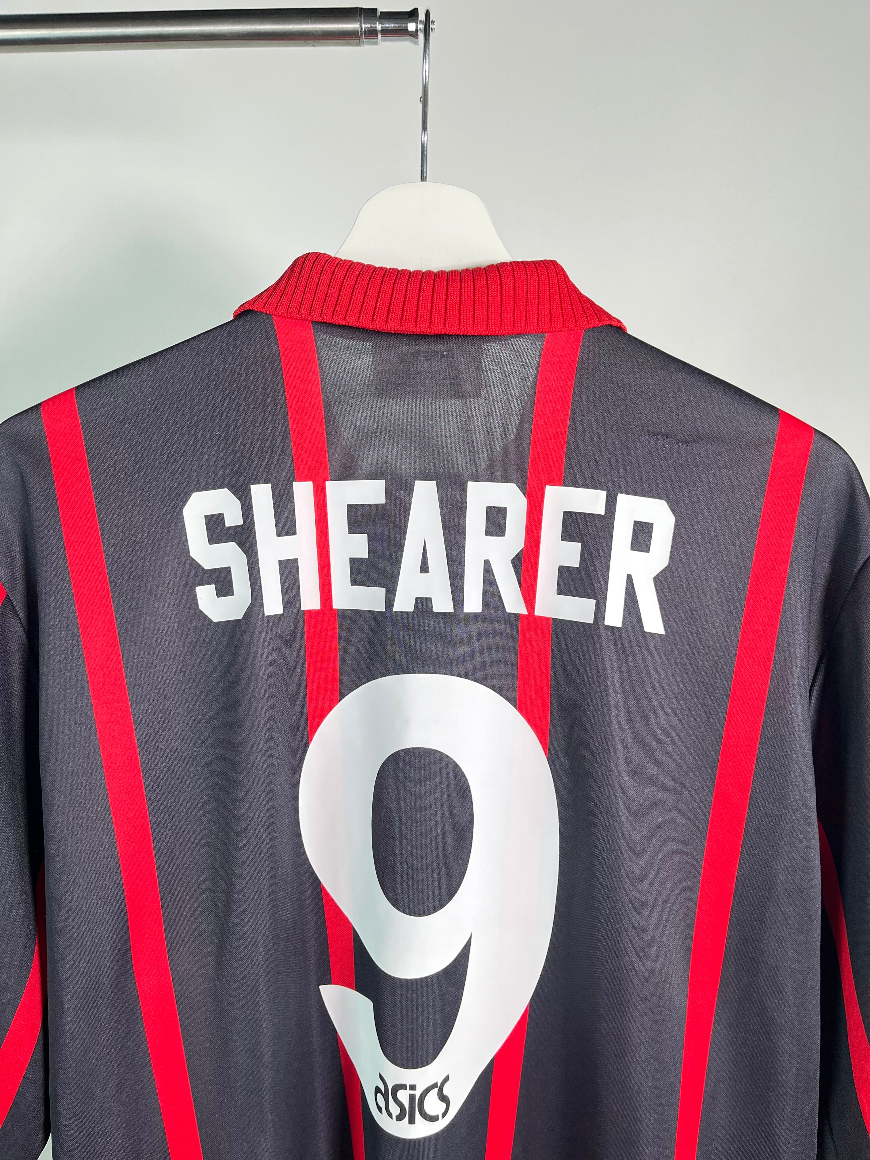 Jersey Blackburn Rovers Visita 1994 1995 Alan Shearer (L)