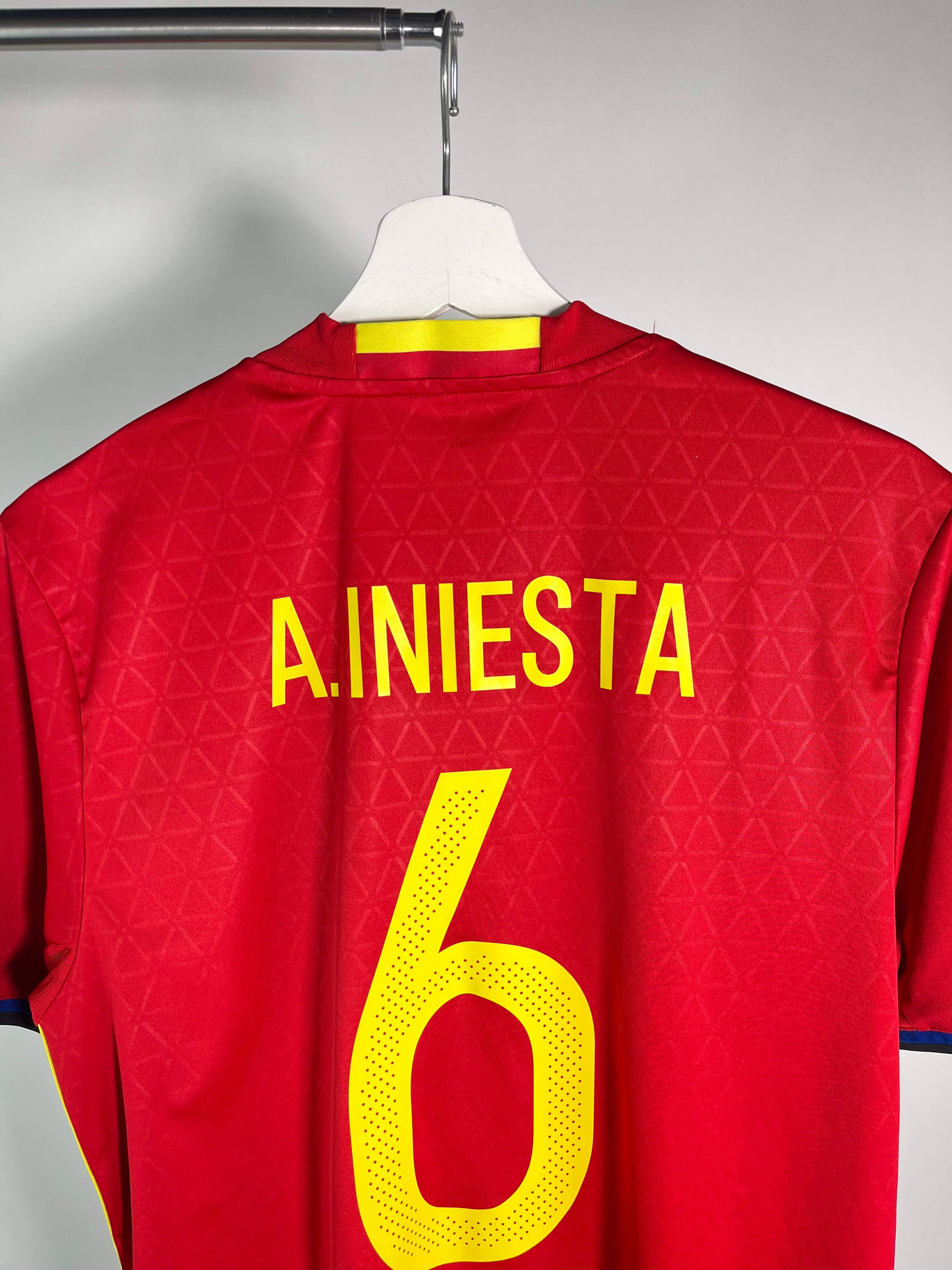 Jersey España Local 2016 2018 Andrés Iniesta (M)