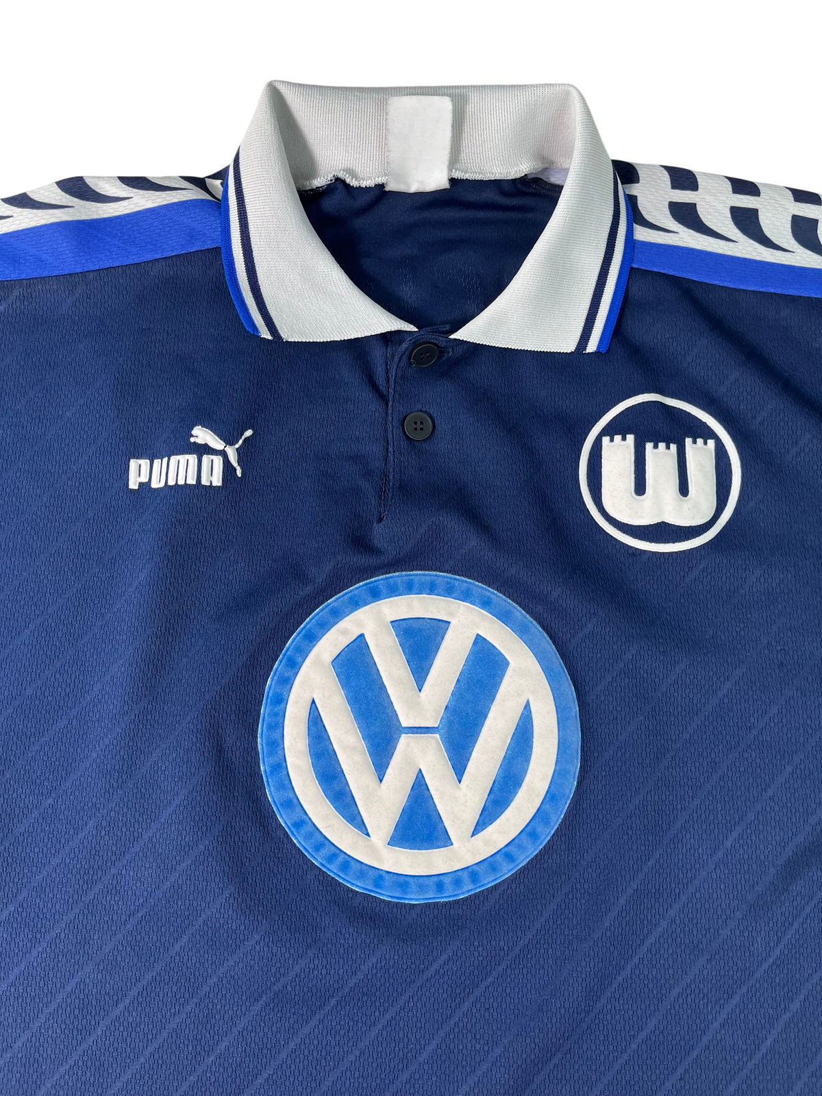 Jersey Wolfsburgo Tercera 1997 1998 Utilería Peter Kleeschatzky (L)