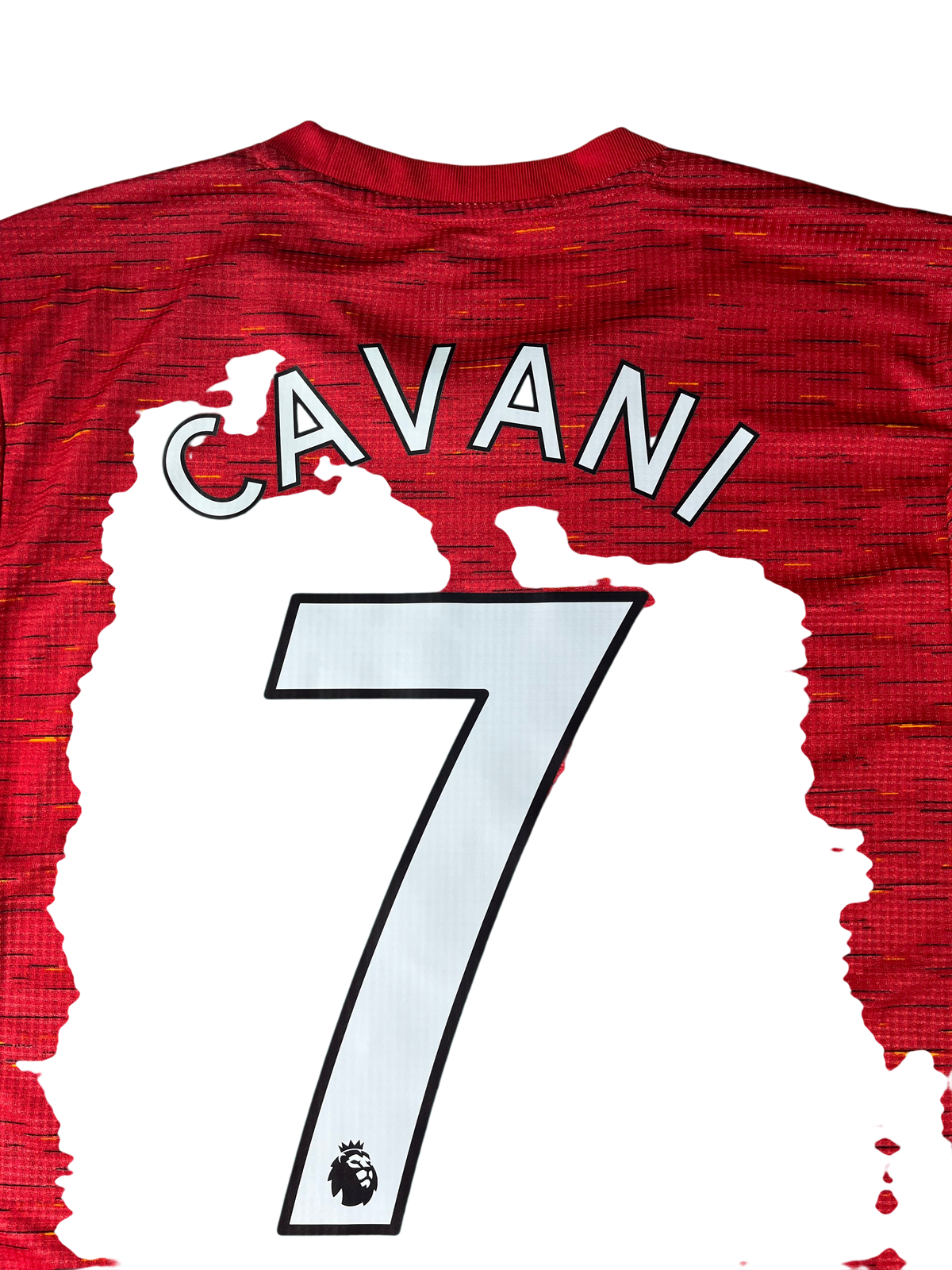 Jersey Manchester United Local 2020 2021 Versión Jugador Edinson Cavani (M)