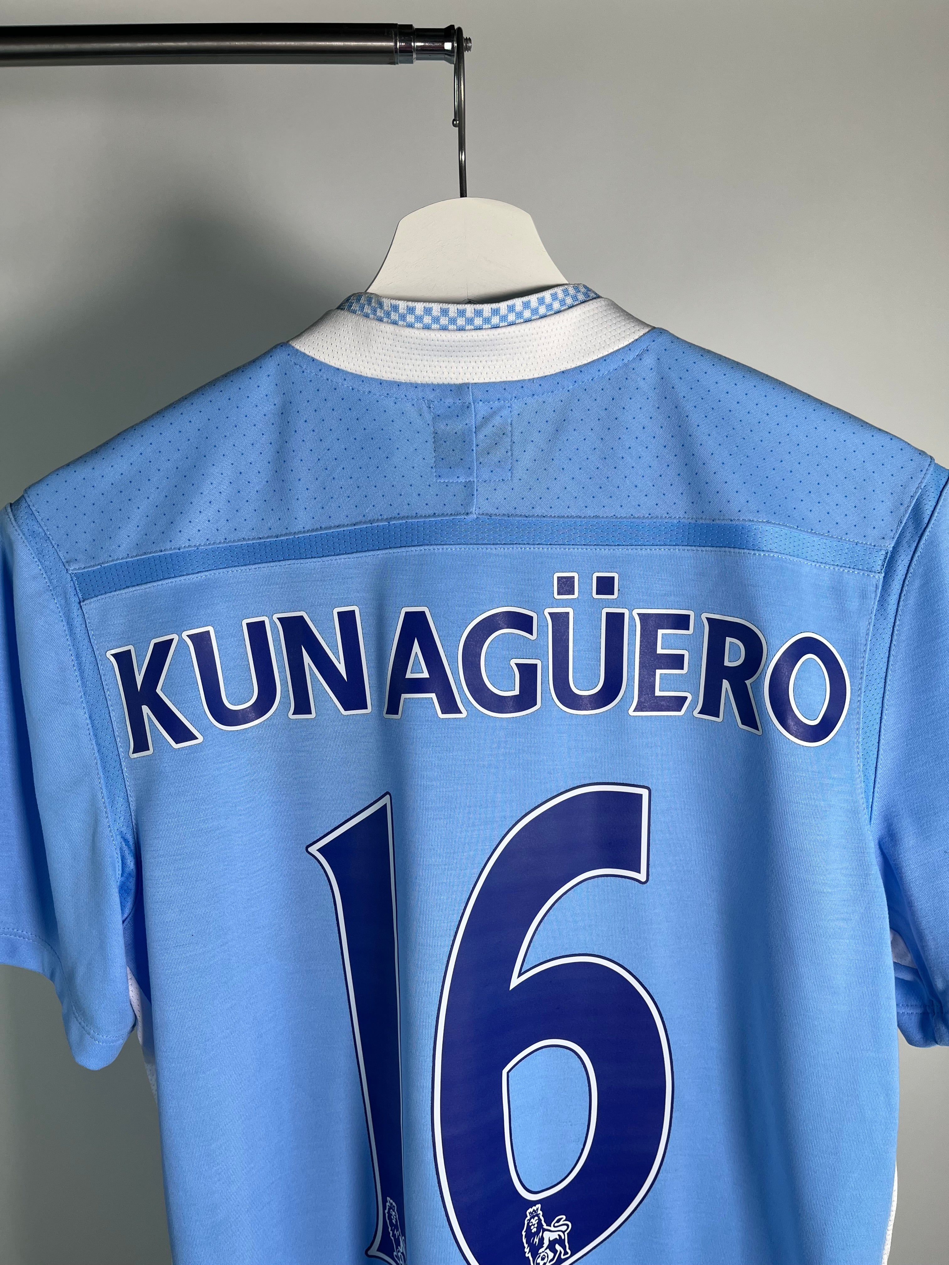 Jersey Manchester City Local 2011 2012 Sergio Kün Aguero (S)