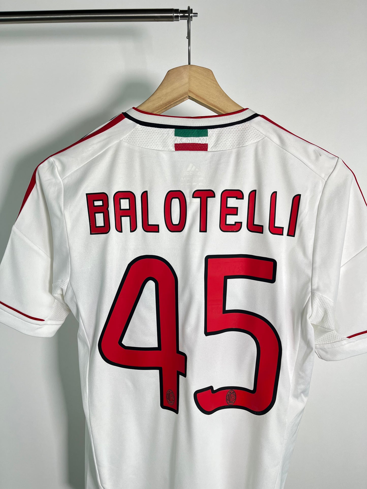 Jersey AC Milan Visita 2012 2013 Mario Balotelli (S)