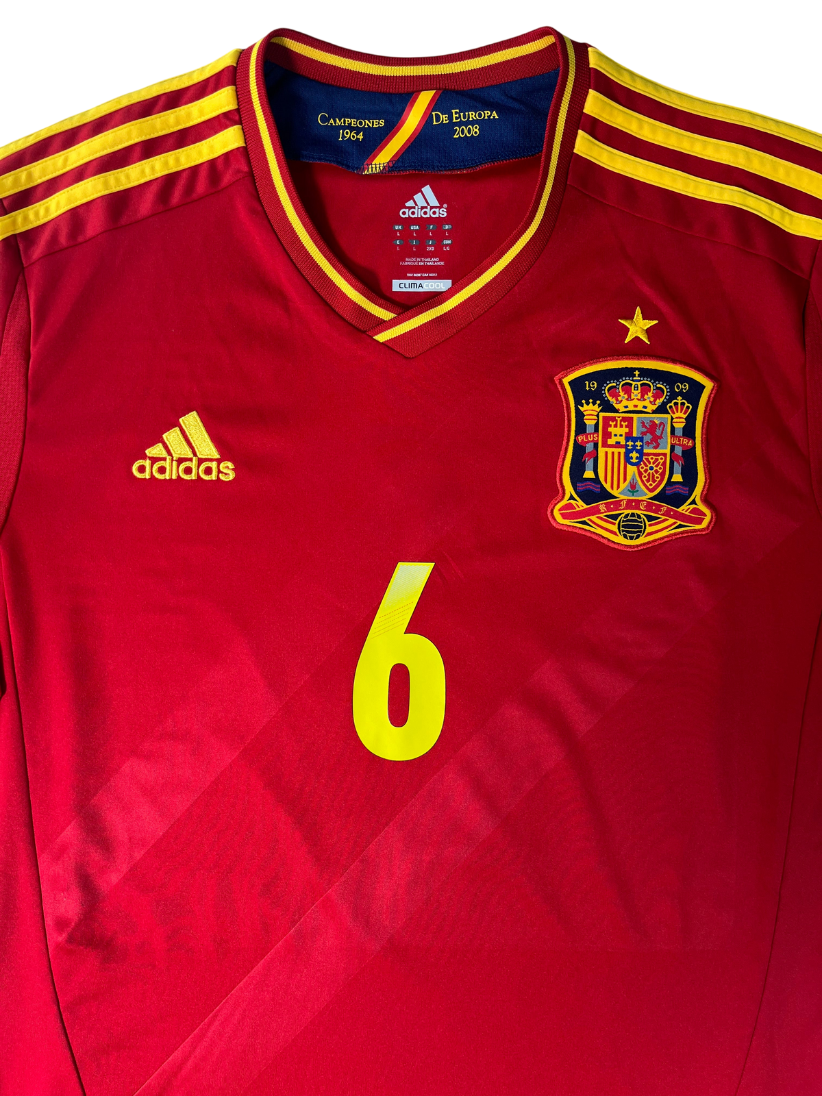 Jersey España Local 2012 2013 Andrés Iniesta (L)