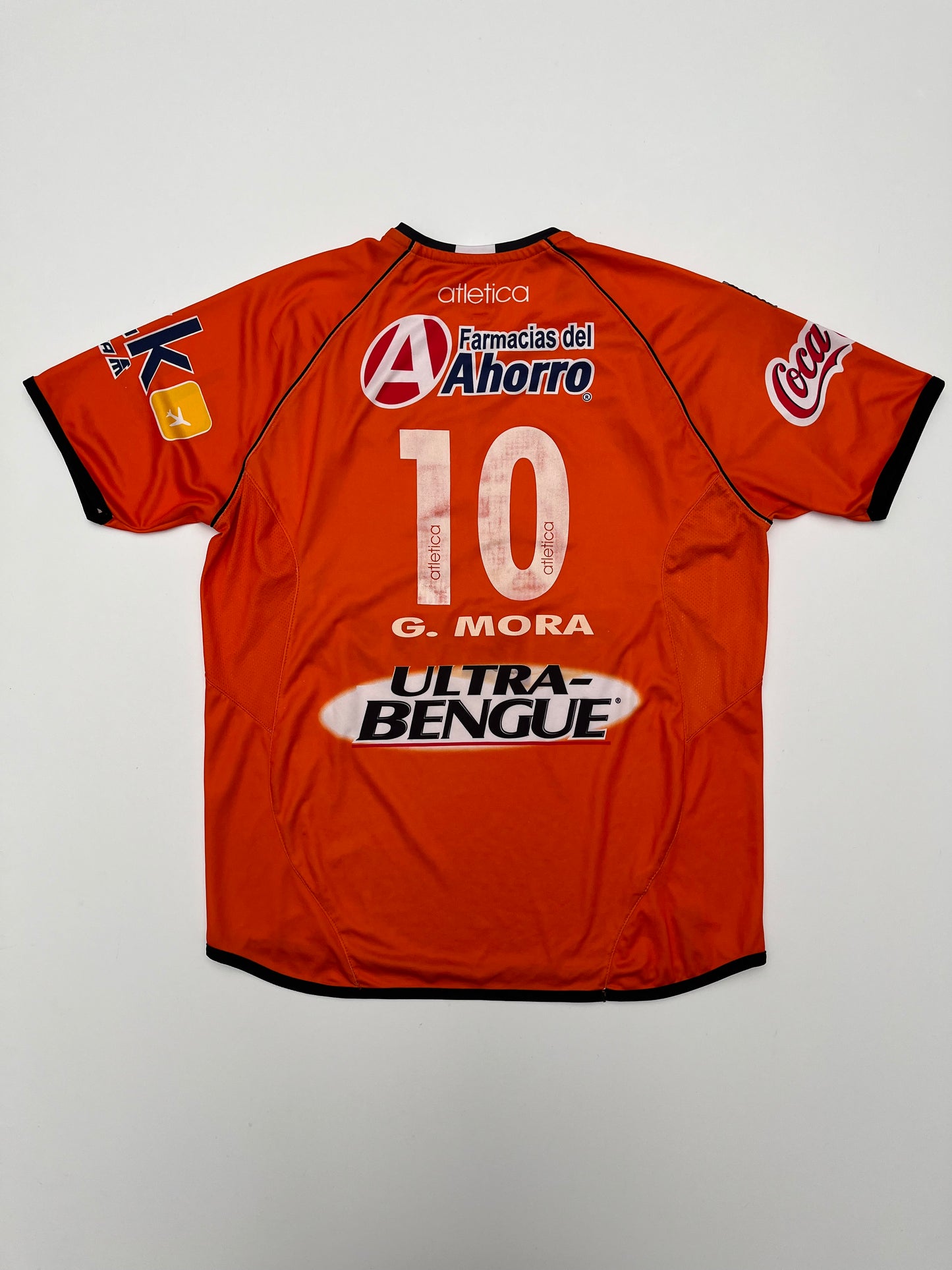 Jersey Jaguares Local 2007 2008 Match Worn Gilberto Mora (M)