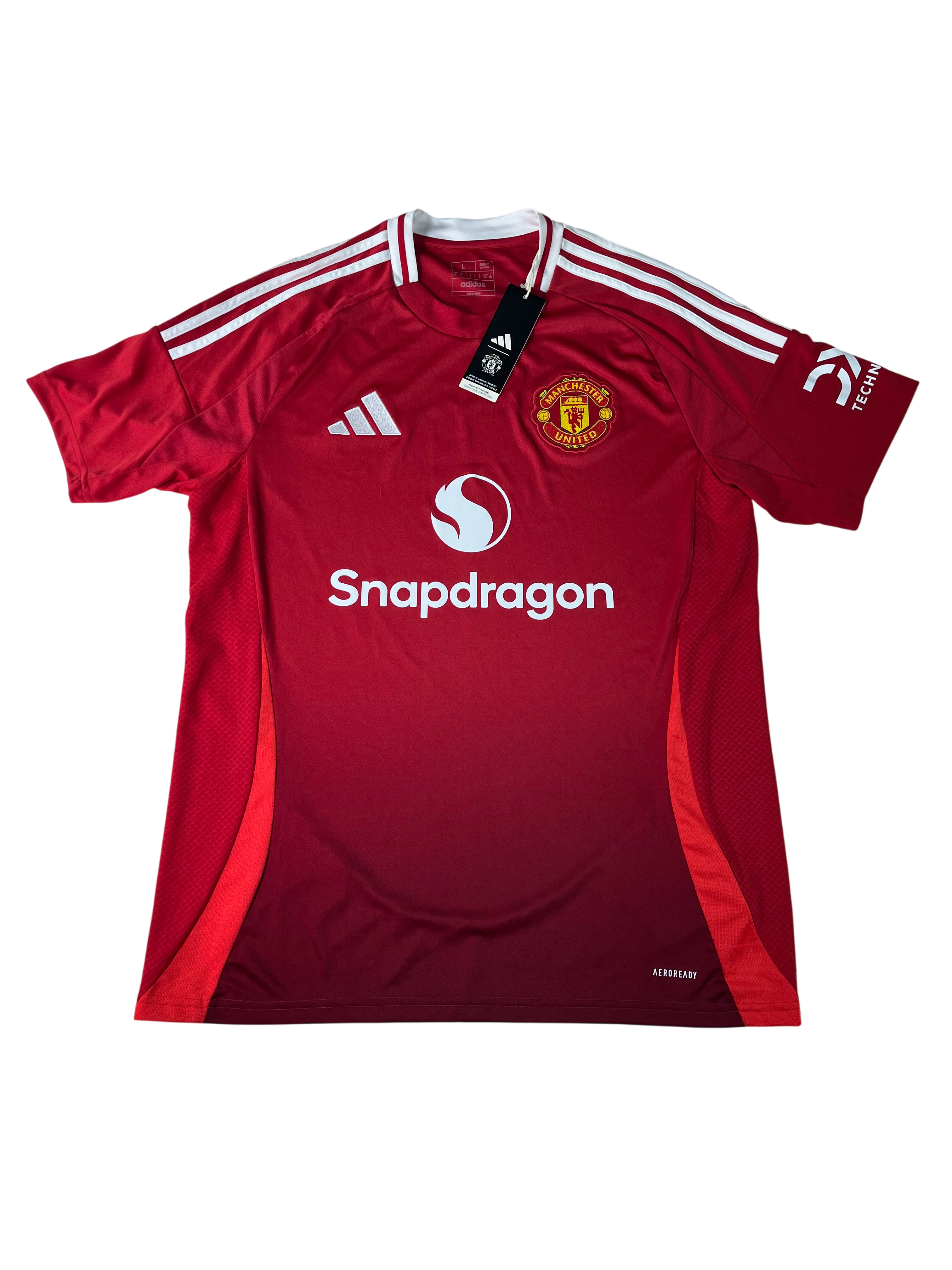 Jersey Manchester United Local 2024 2025 *C/Etiquetas* Bruno Fernandes (L)
