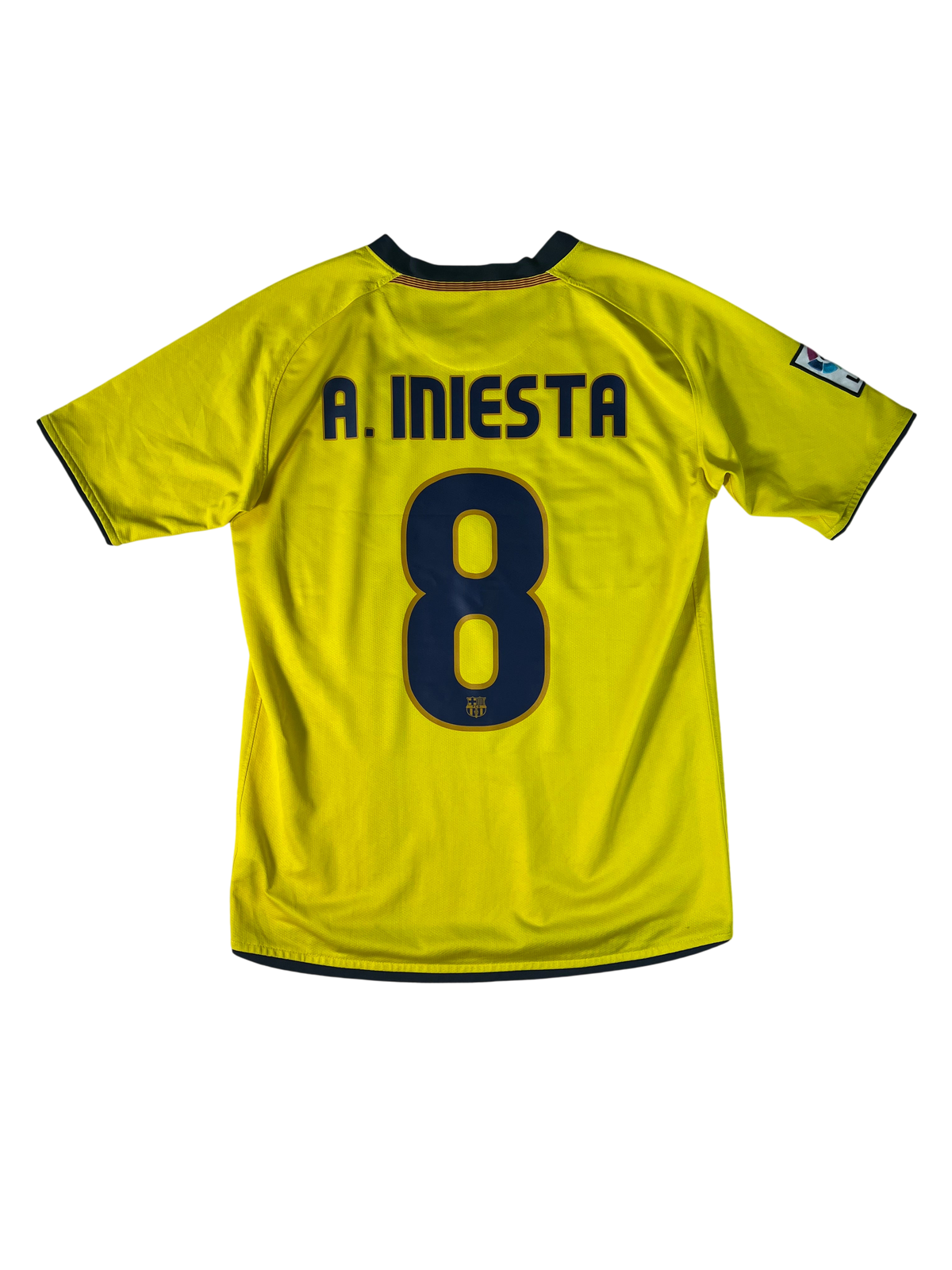 Jersey Barcelona Visita 2008 2009 Andrés Iniesta (XL Niño)