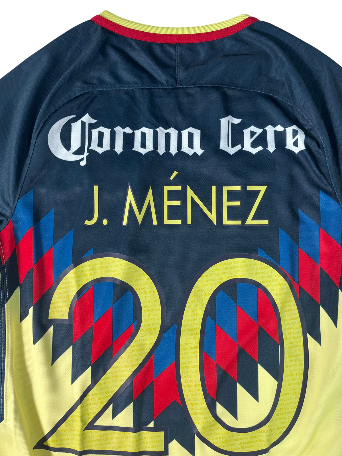 Jersey Club América Local 2017 2018 Jérémy Ménez (S)