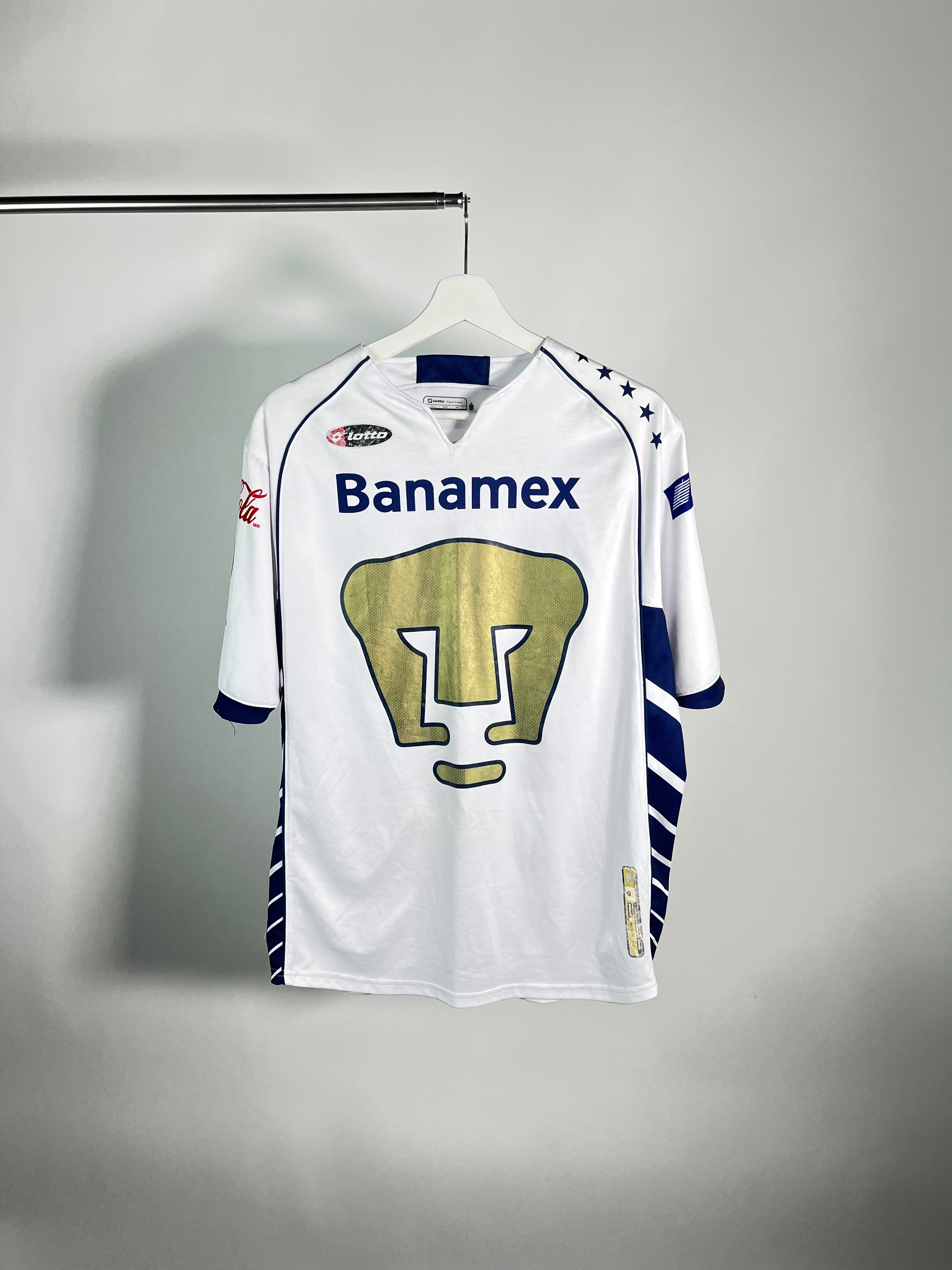 Jersey Pumas Local 2005 2006 Utilería Martín Cardetti (L)