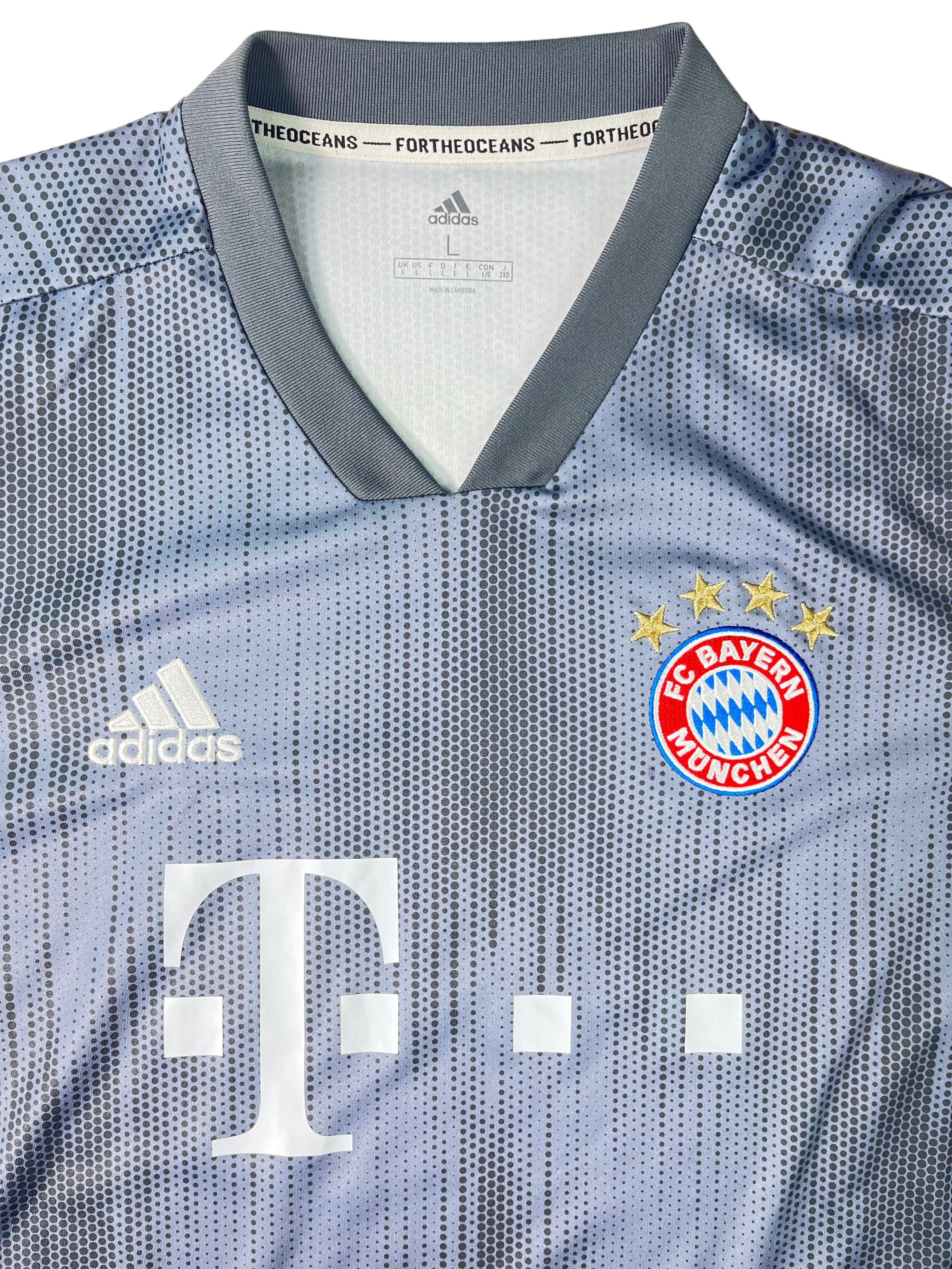 Jersey Bayern Munich Tercera 2018 2019 Robert Lewandowski (L)