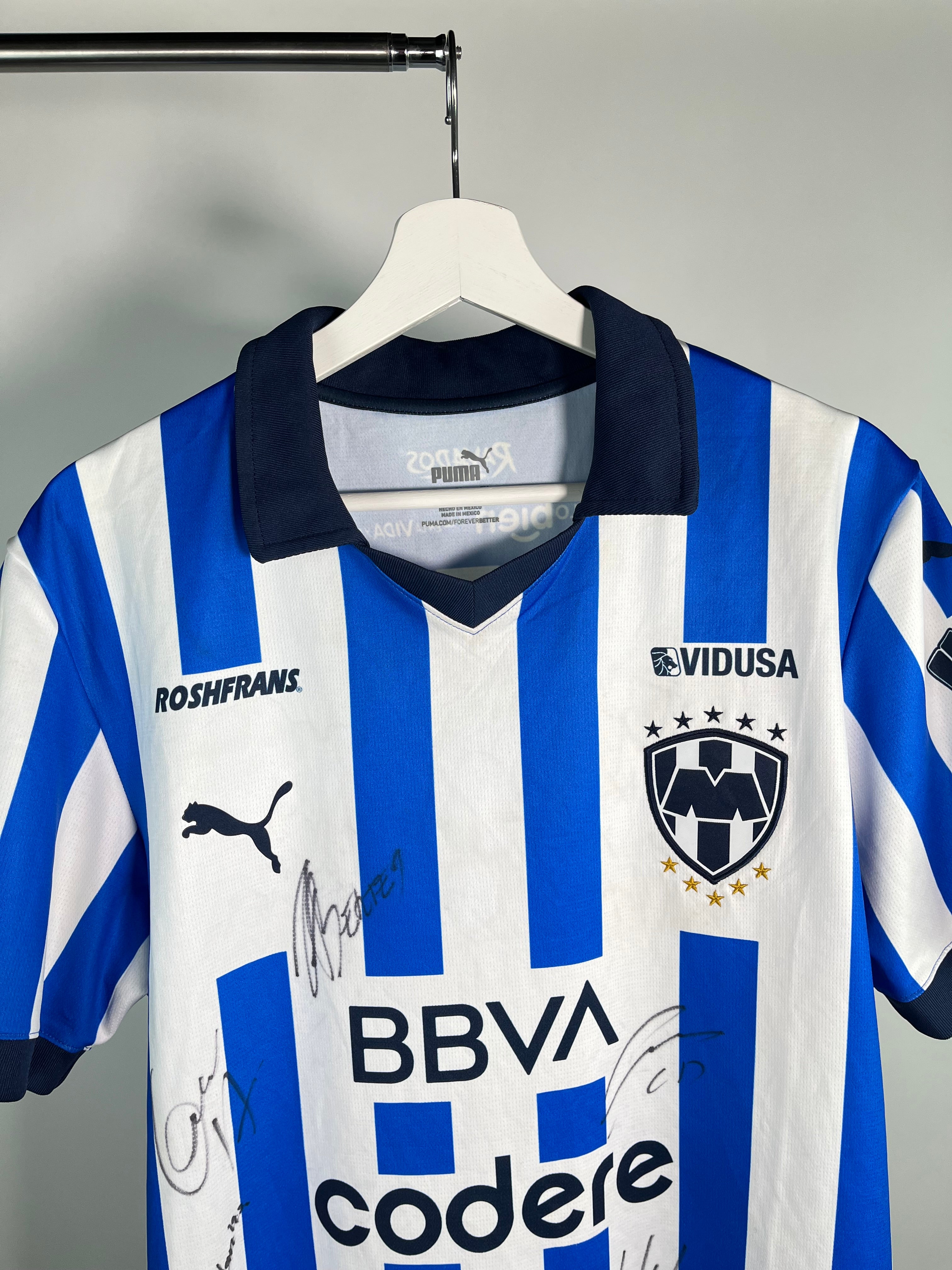 Jersey Rayados Monterrey Local 2022 2023 *Autografiado* (L)
