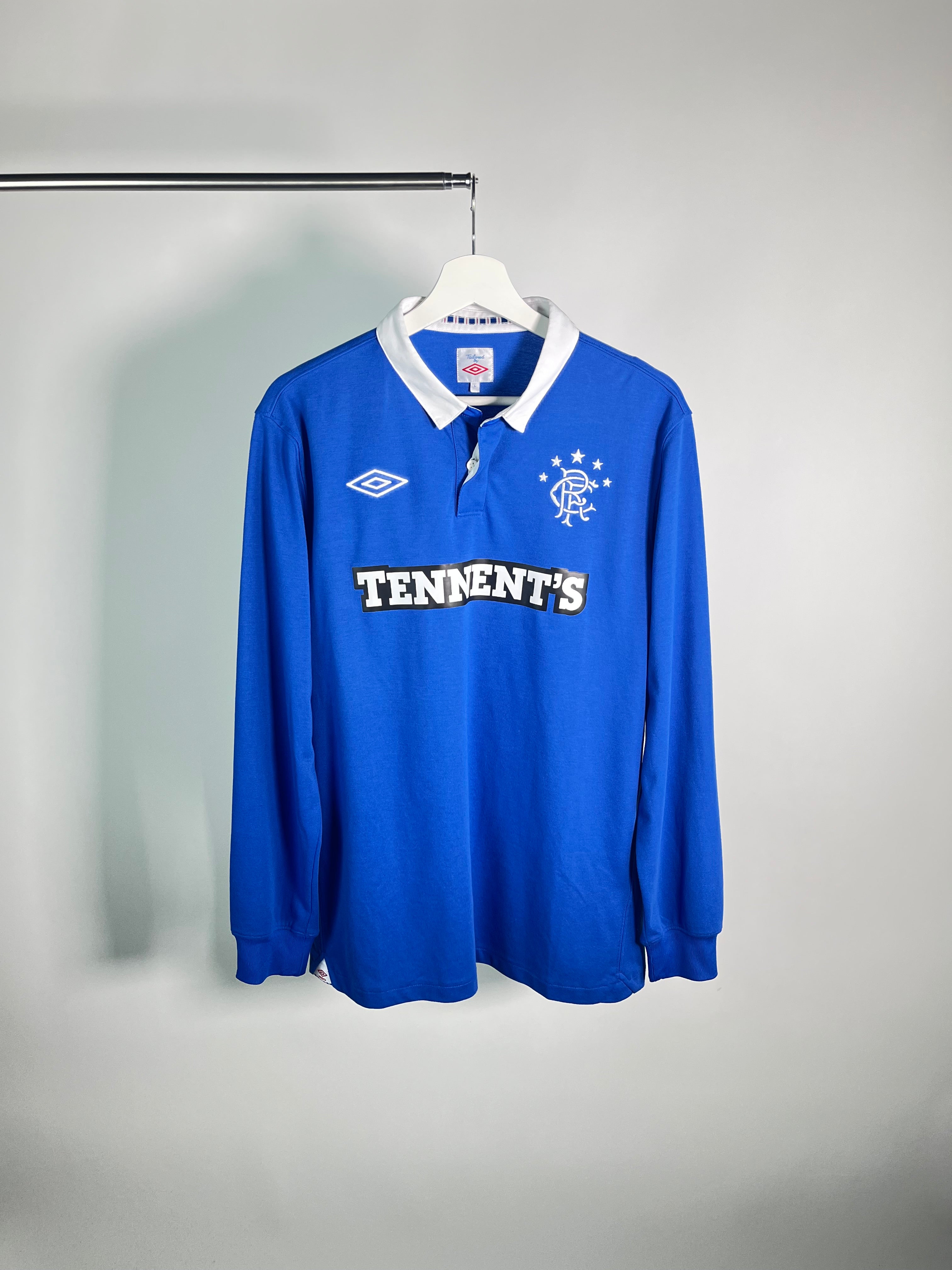 Jersey Rangers Local 2010 2011 Manga Larga (L)