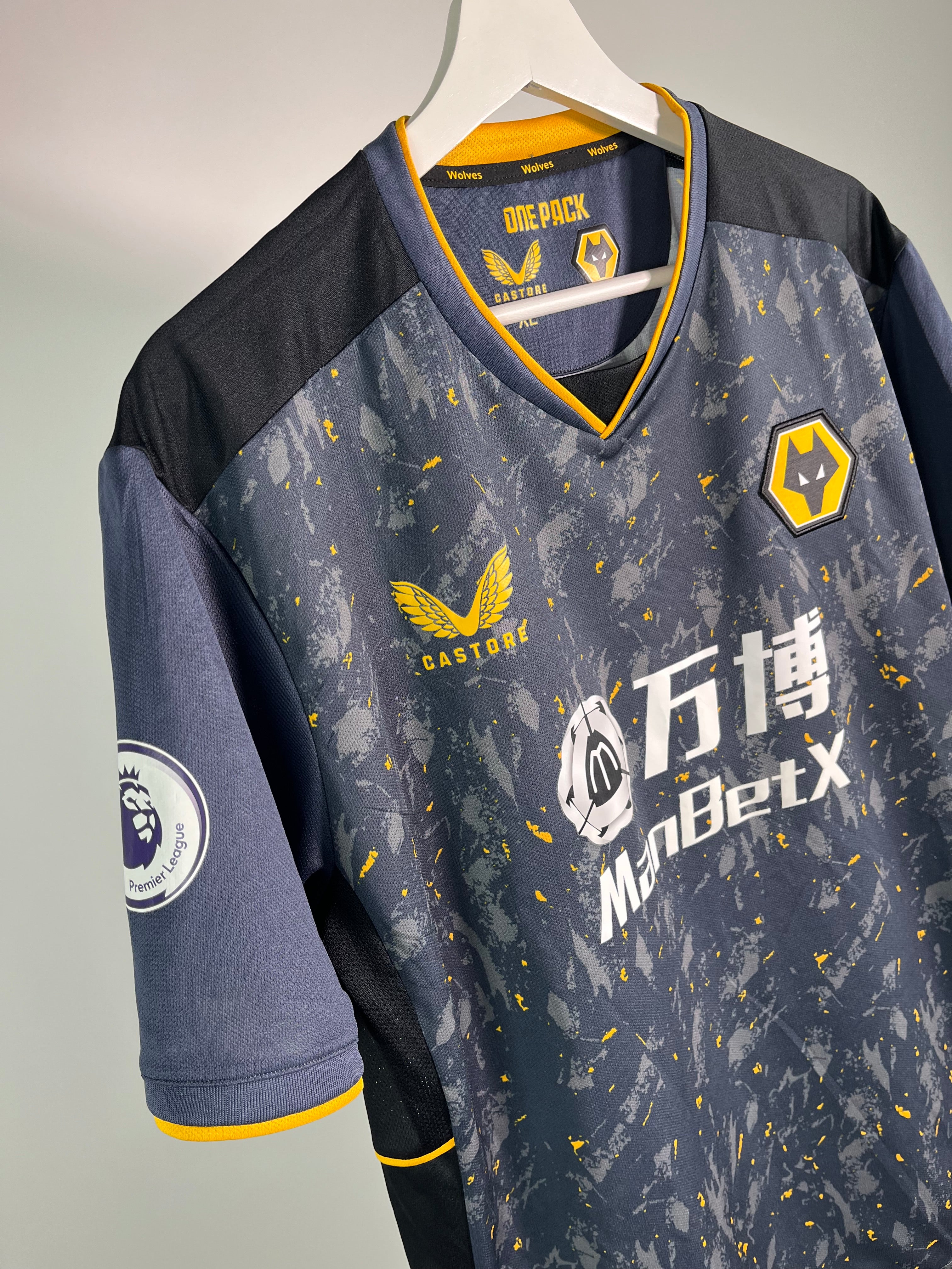 Jersey Wolverhampton Visita 2021 2022 Raúl Jiménez (XL)