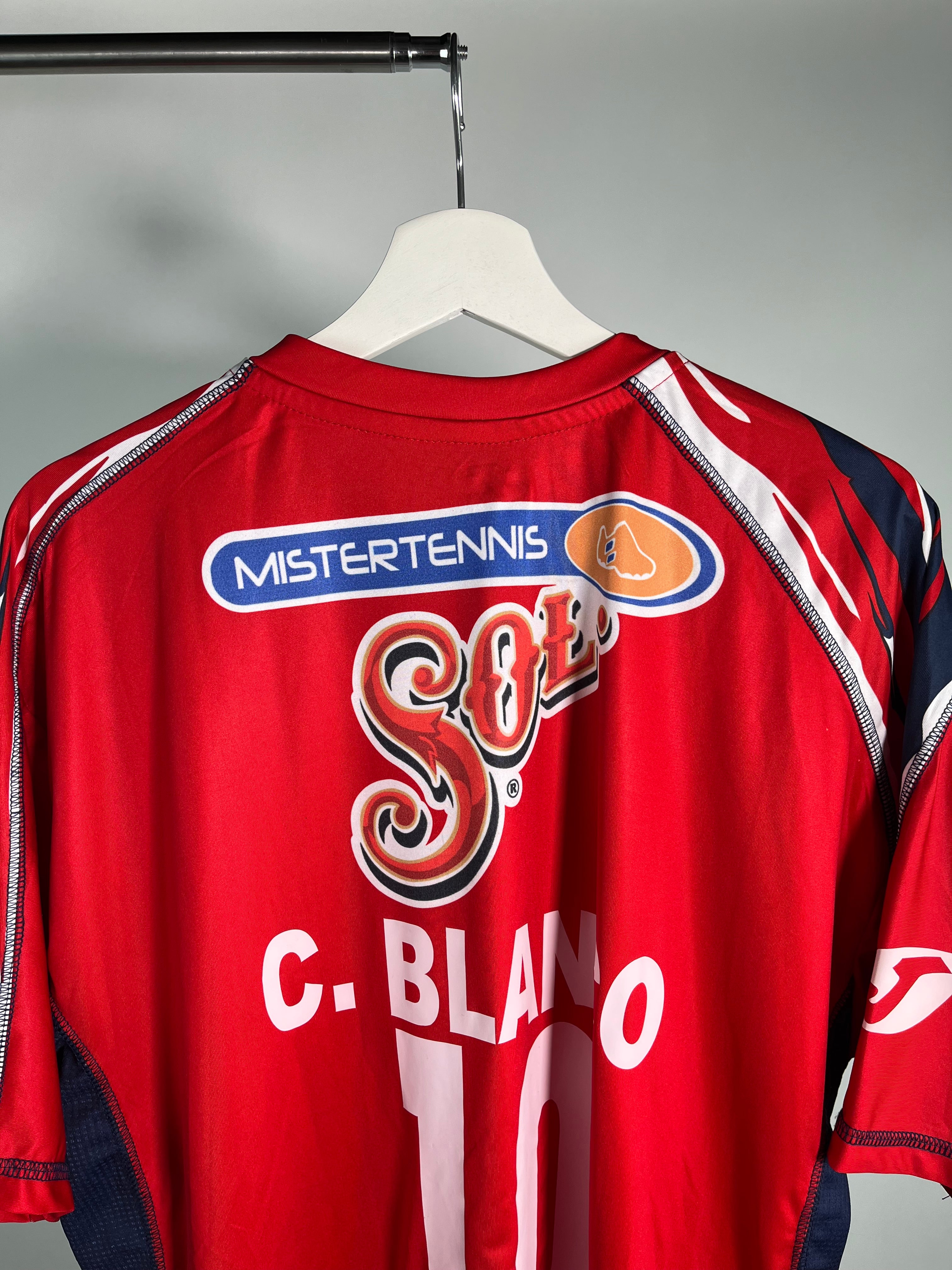 Jersey Veracruz Local 2009 2010 Utilería Cuauhtémoc Blanco (XL)
