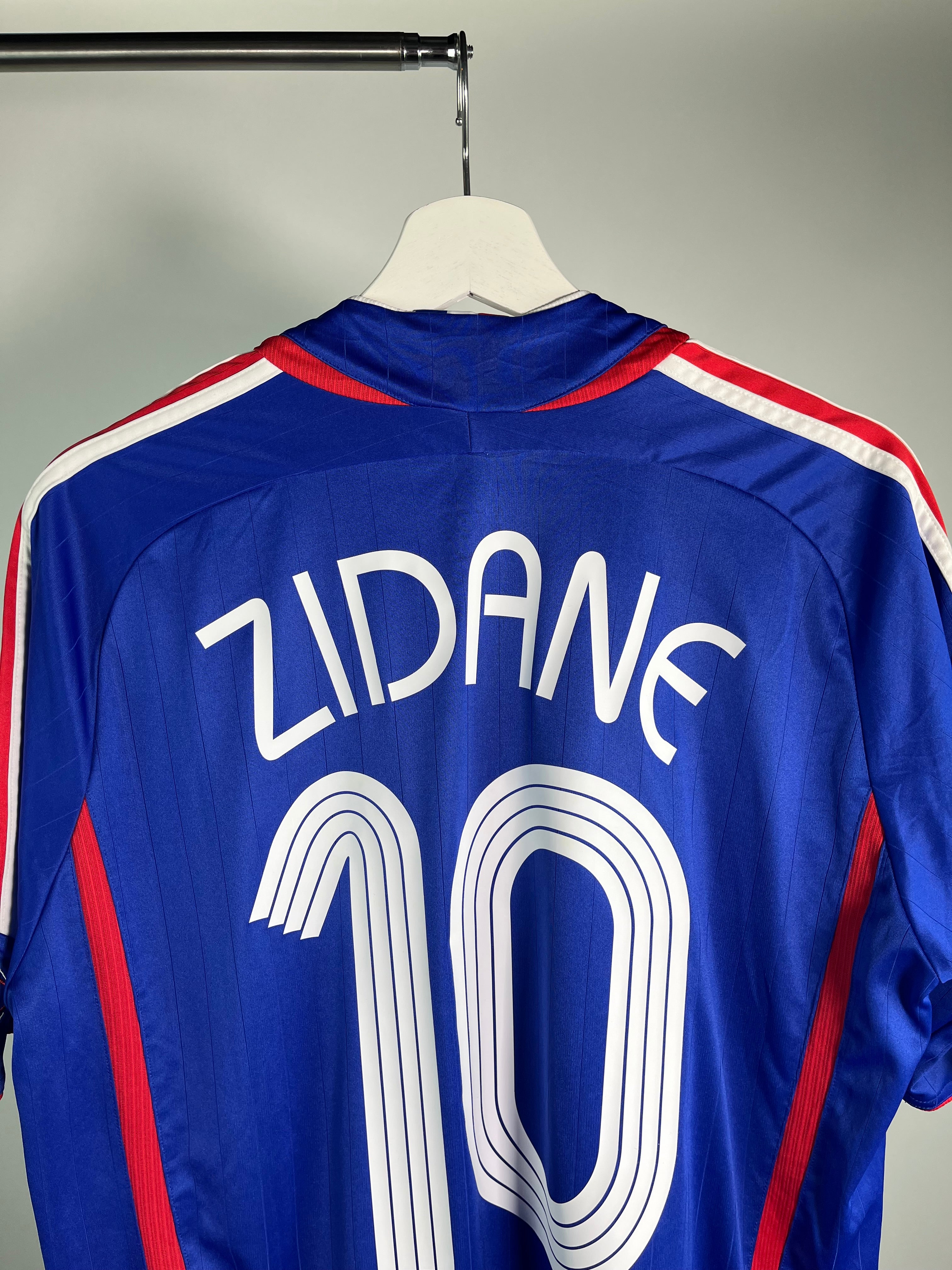 Jersey Francia Local 2006 2008 *Mundial Alemania* Zinedine Zidane (L)