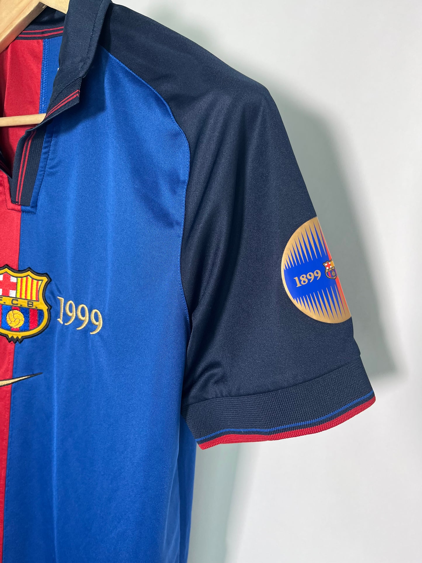 Jersey Barcelona Local 1999 2000 *Reedición 2013* Rivaldo (M)